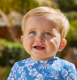 baby in a UV Skinz swimsuit