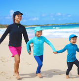 kid's in winter UPF clothing