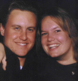 Rhonda Sparks with her Late Husband