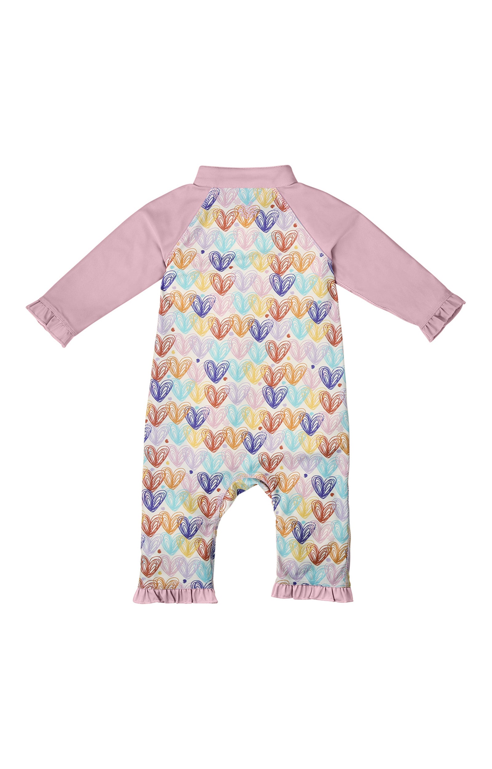 BackView of Baby Girl Swim Suit|doodle-my-heart