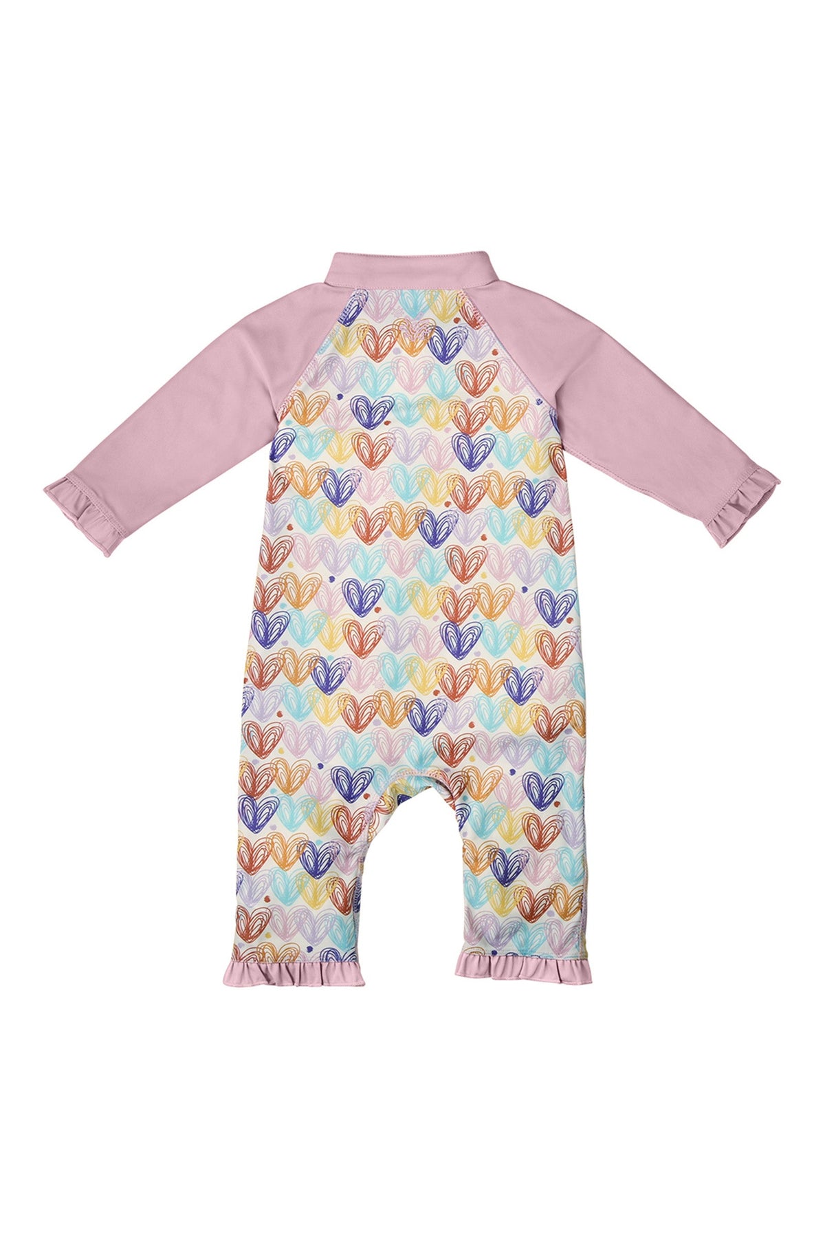 BackView of Baby Girl Swim Suit|doodle-my-heart