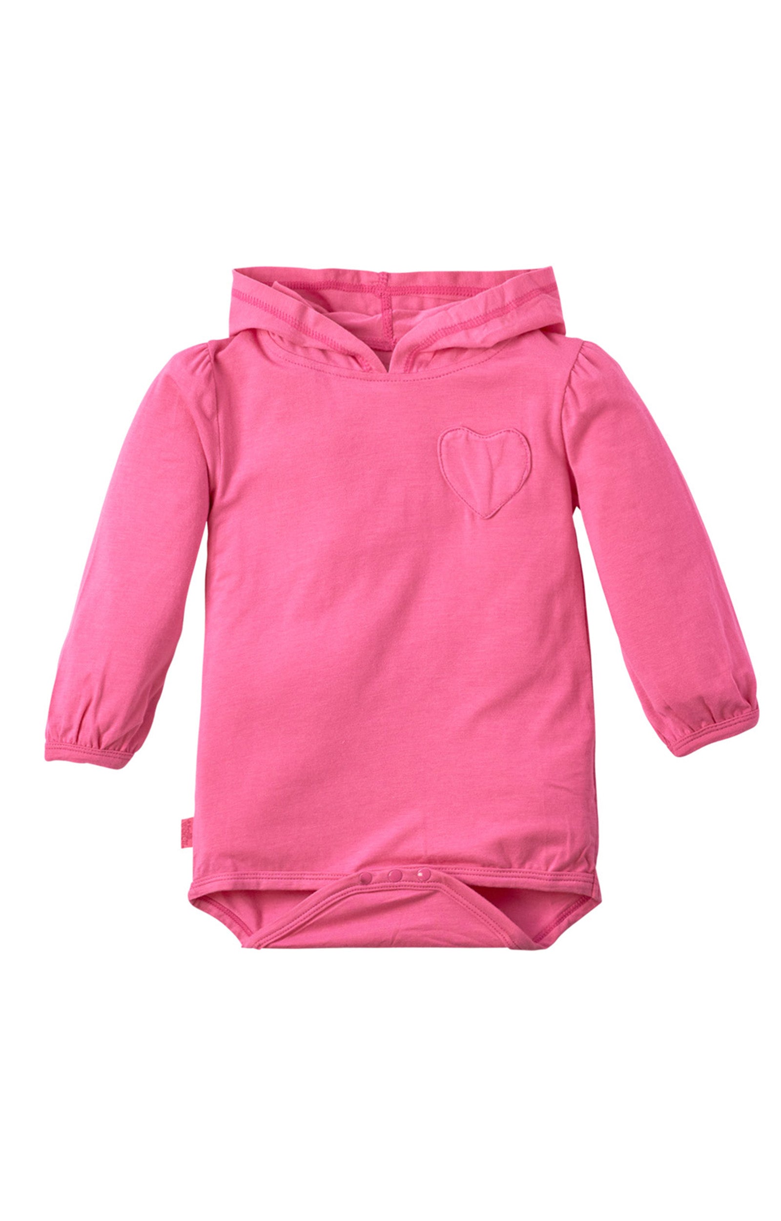 Baby Girl's Hooded Sunzie in Bubblegum|bubblegum