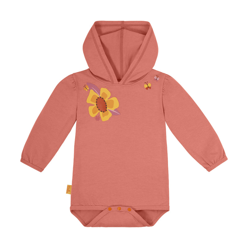 baby girl upf hooded onesie|butterfly-garden