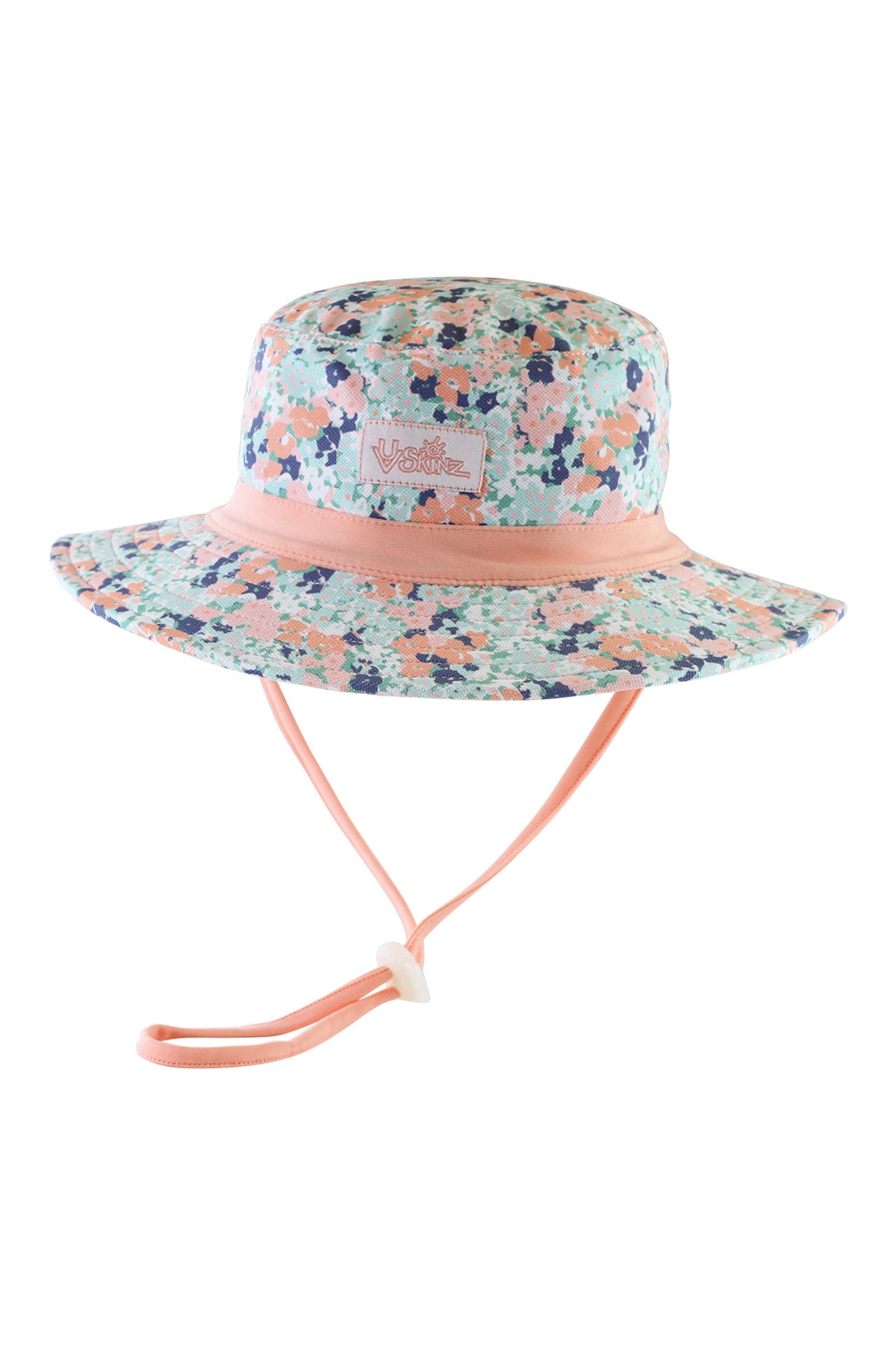 baby girl's swim hat in meadow bloom|meadow-bloom