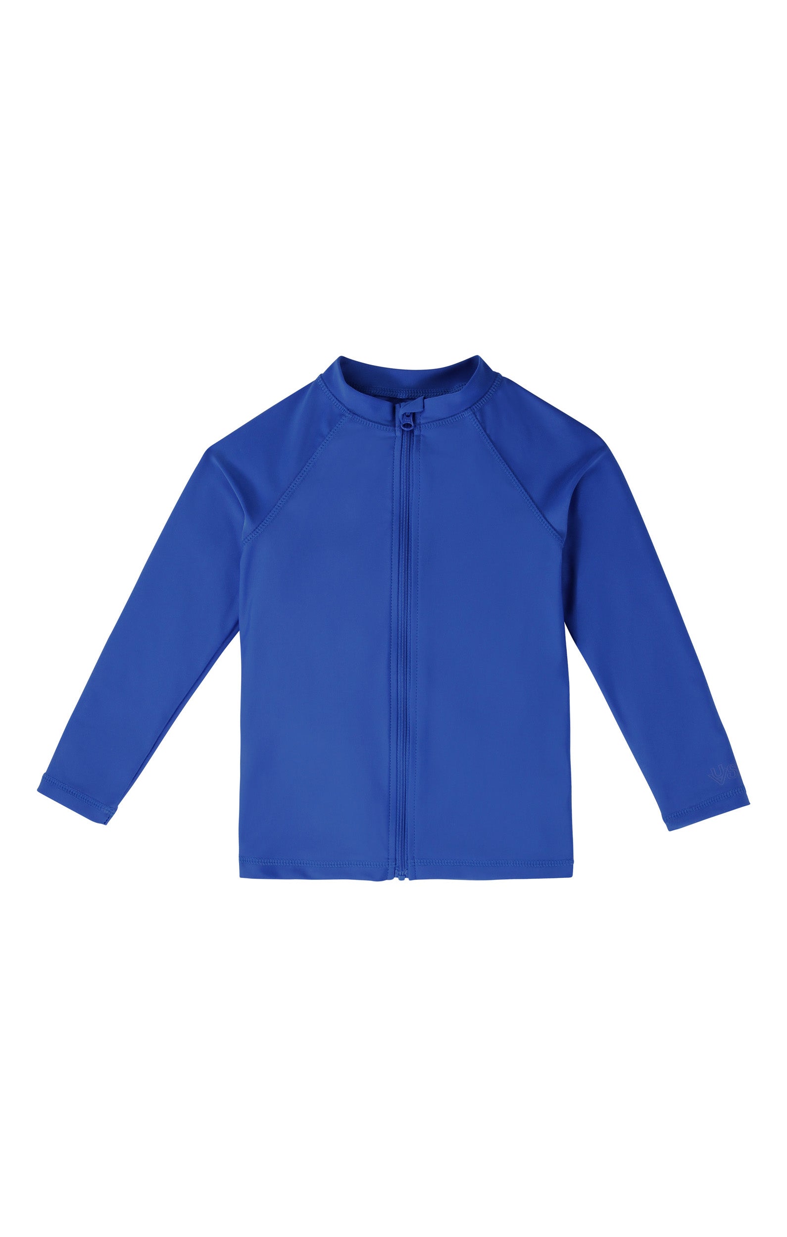 baby long sleeve full zip swim rashguard in deep sea|deep-sea