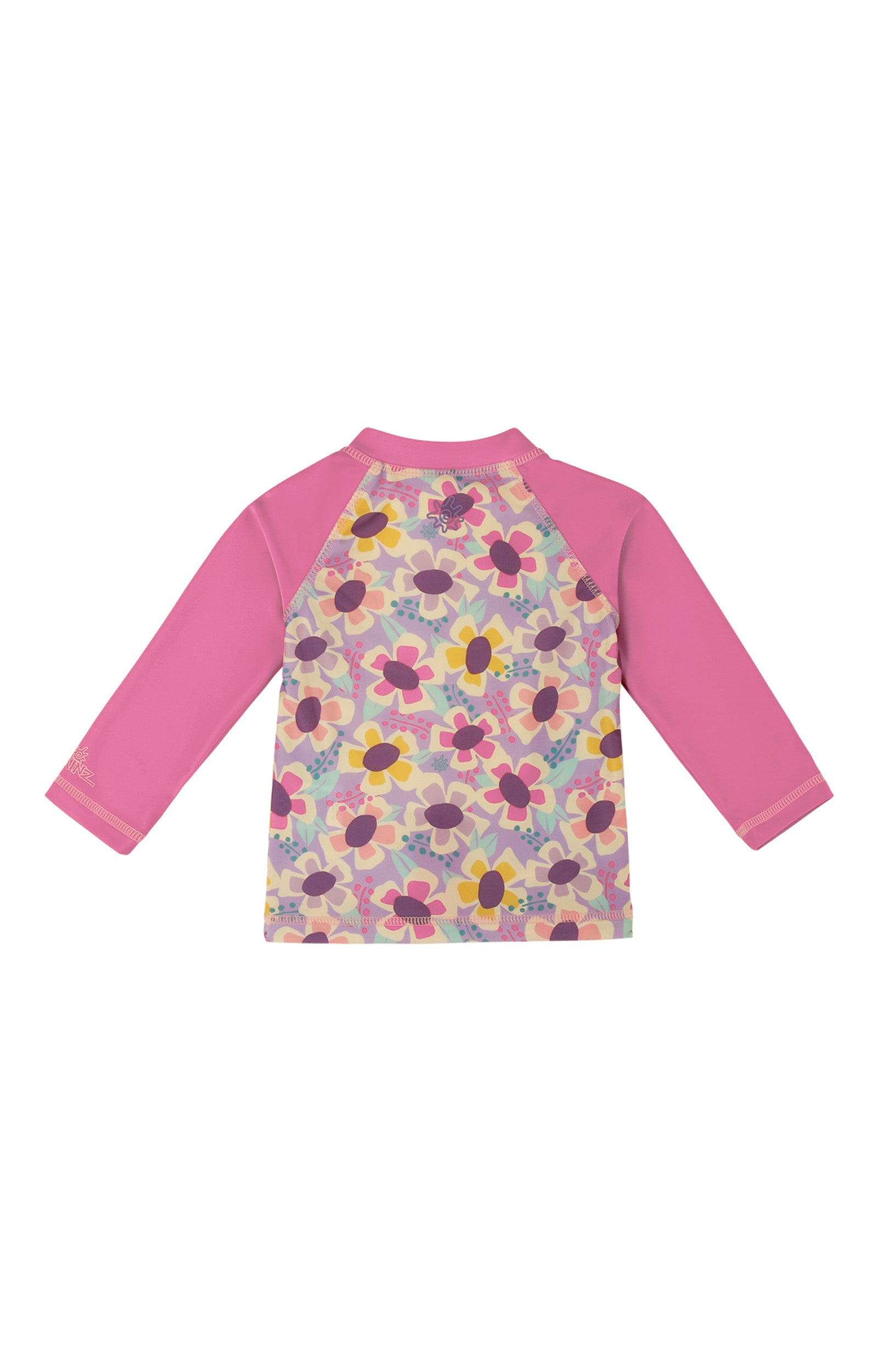 uv skinz baby full zip rashguard in vintage bloom|vintage-bloom