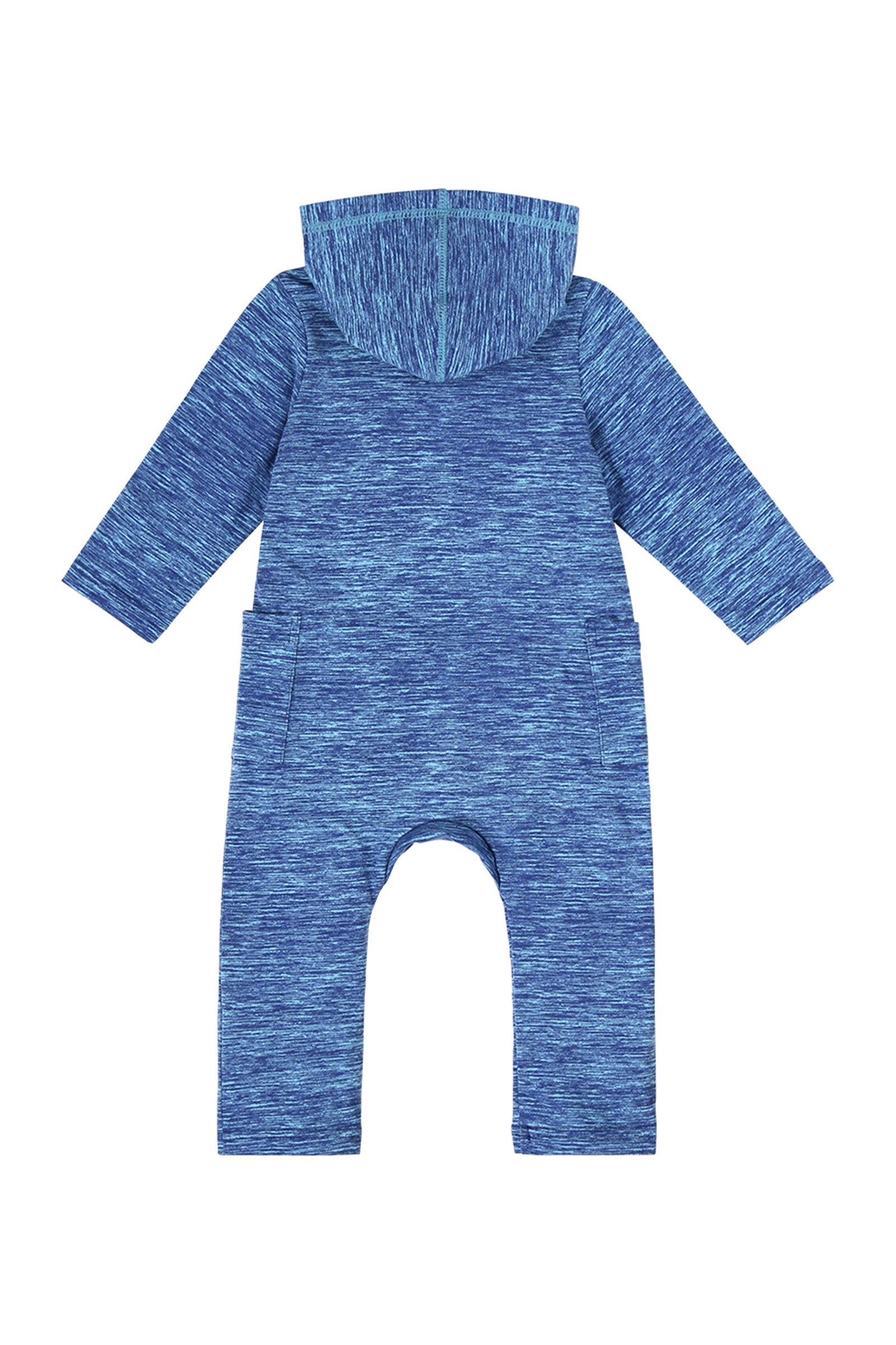 baby hooded everyday romper|jaspe-zoo