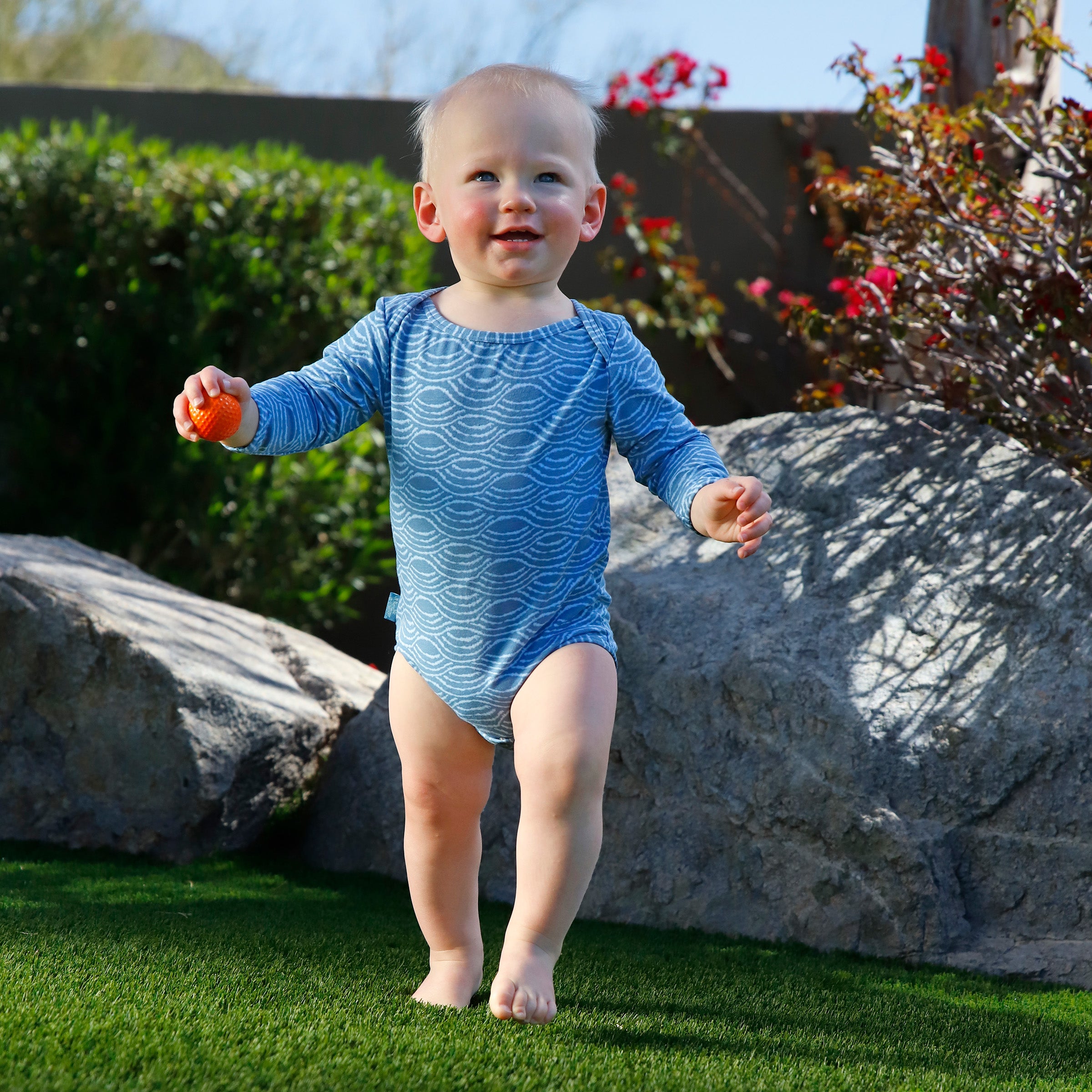baby everyday play onesie|lullaby-waves