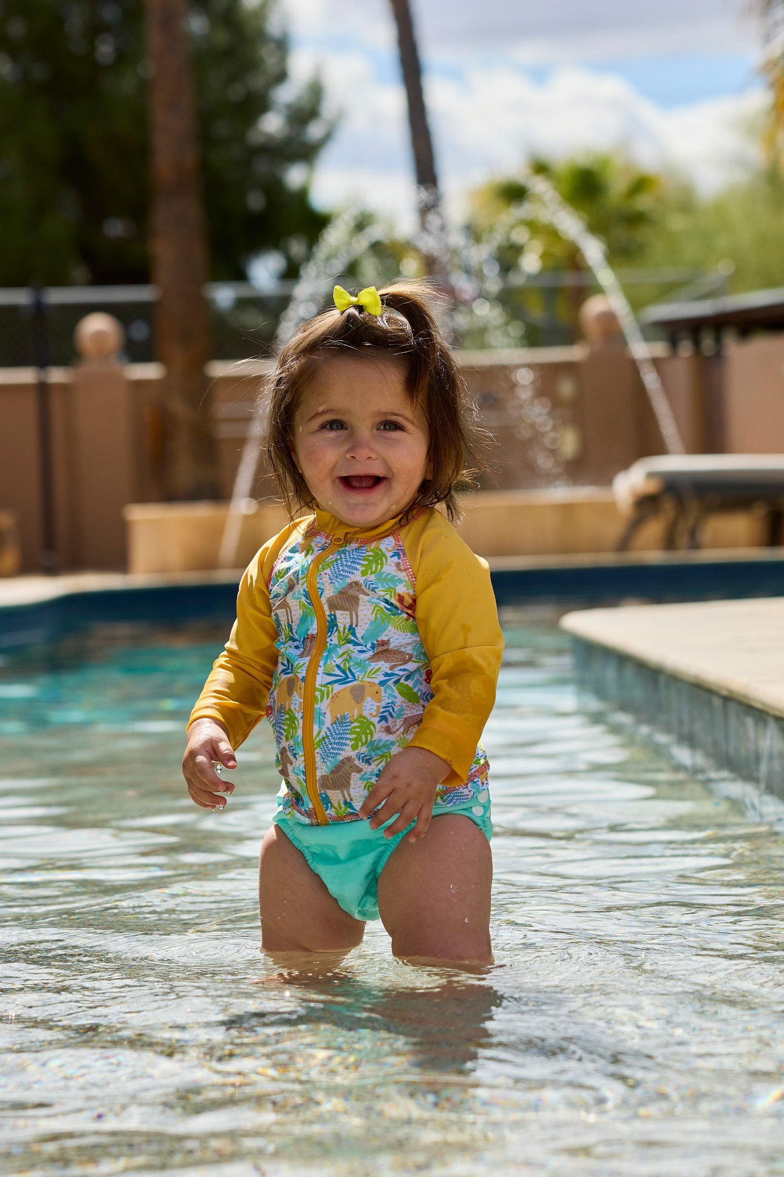 Baby Adjustable Swim Diaper Set