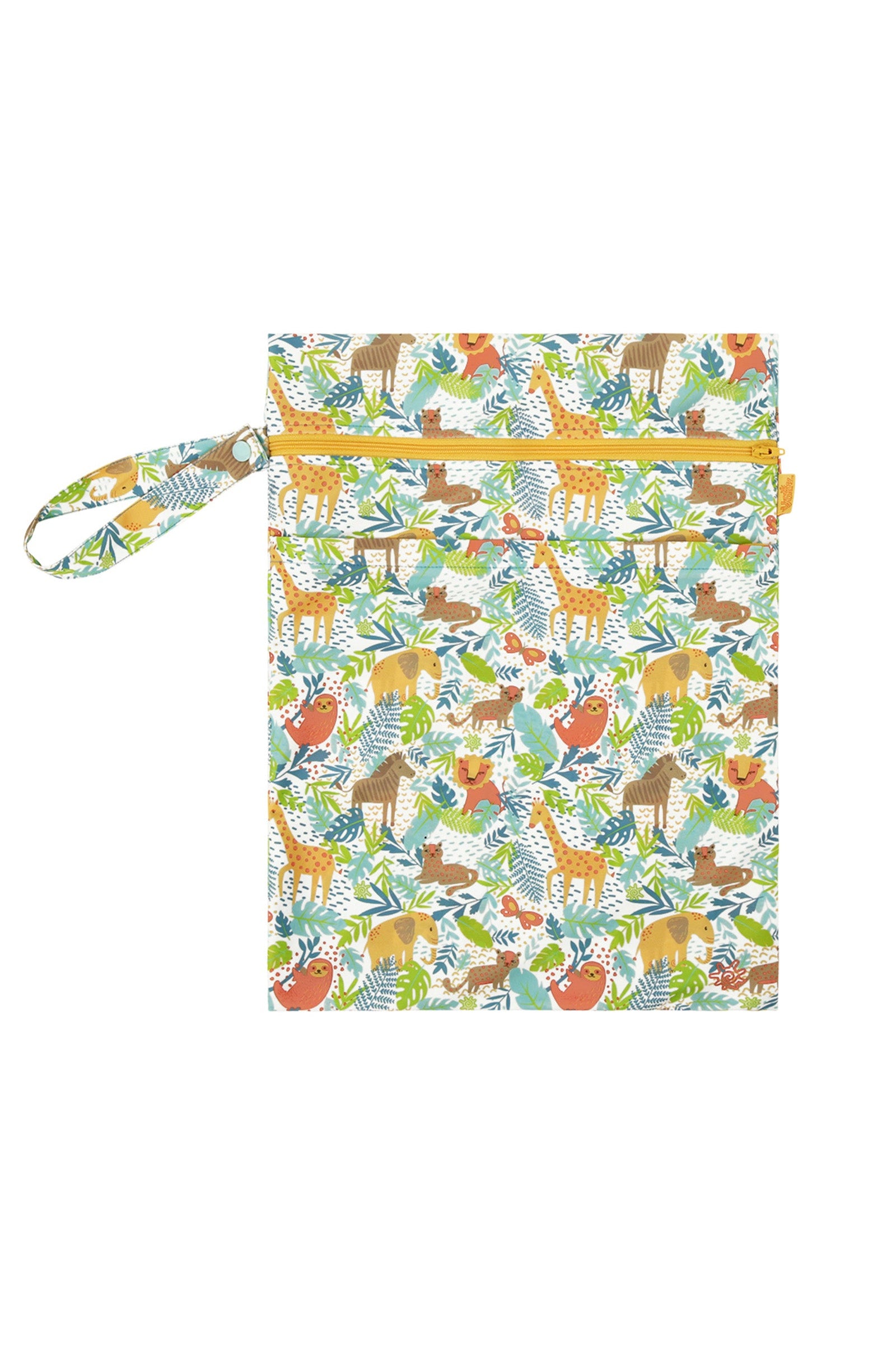 baby adjustable swim diaper set wet bag|jungle-friends