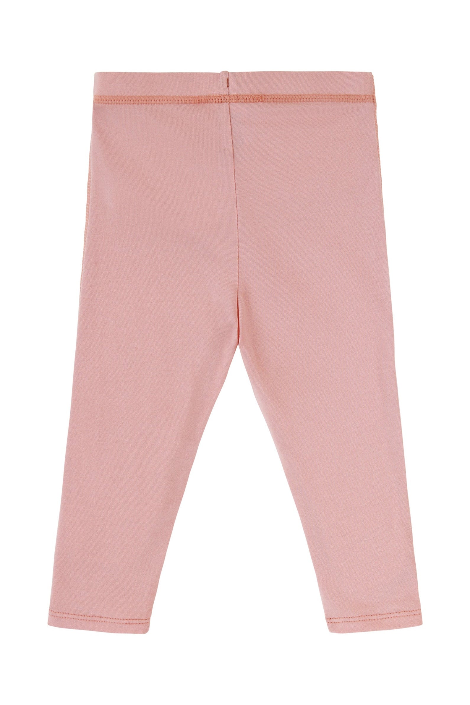 back view of baby everyday play leggingz in dusty pink|dusty-pink