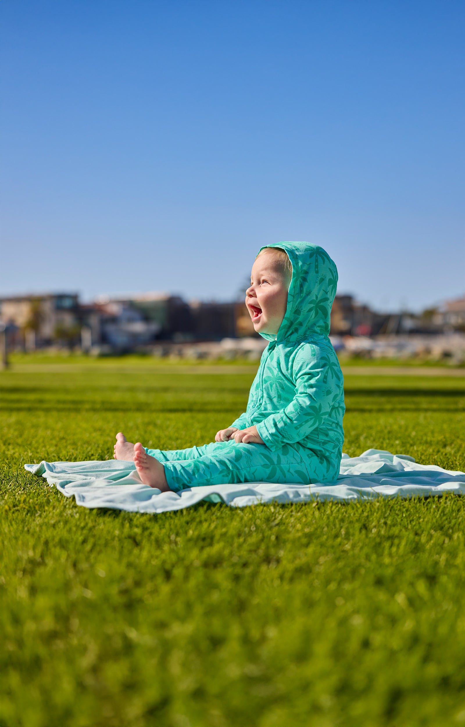 My First Sun Blanket™ with Hood