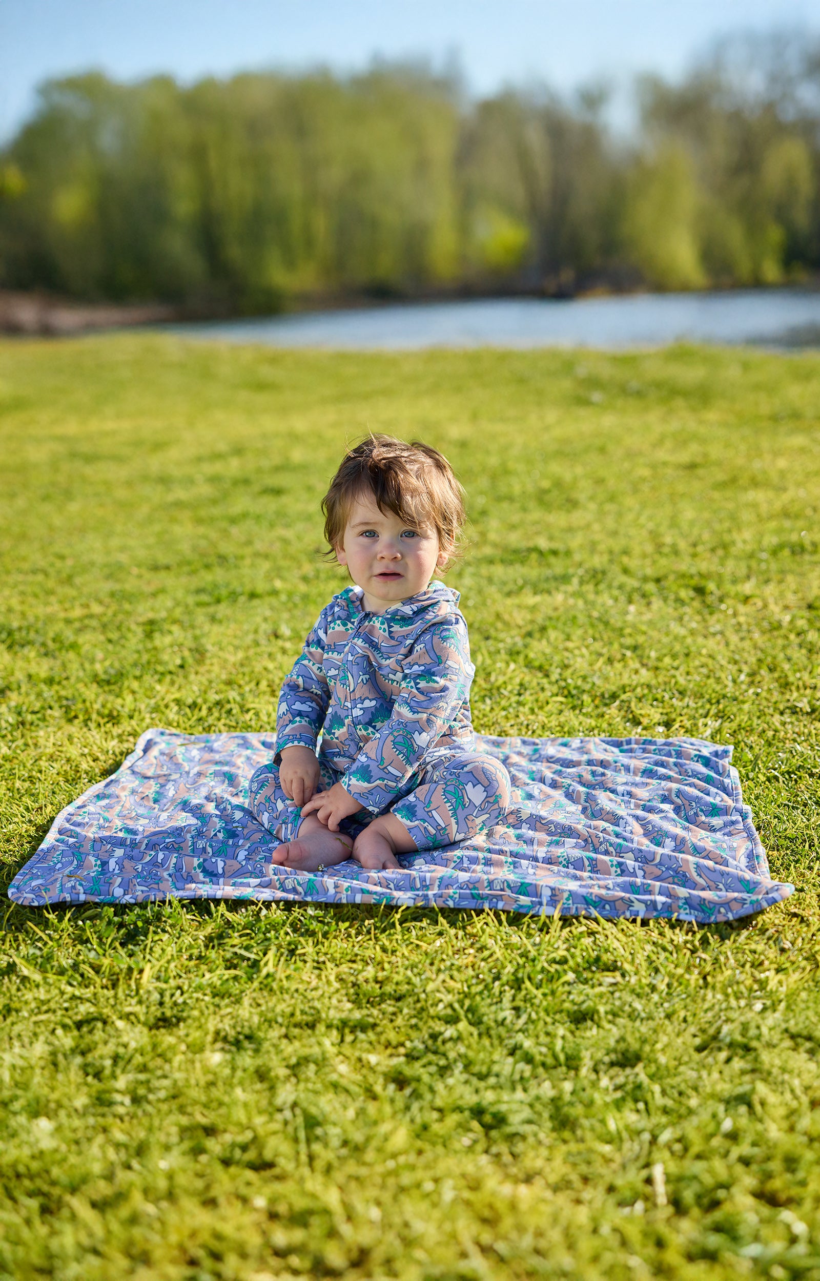 My First Sun Blanket™ with Hood