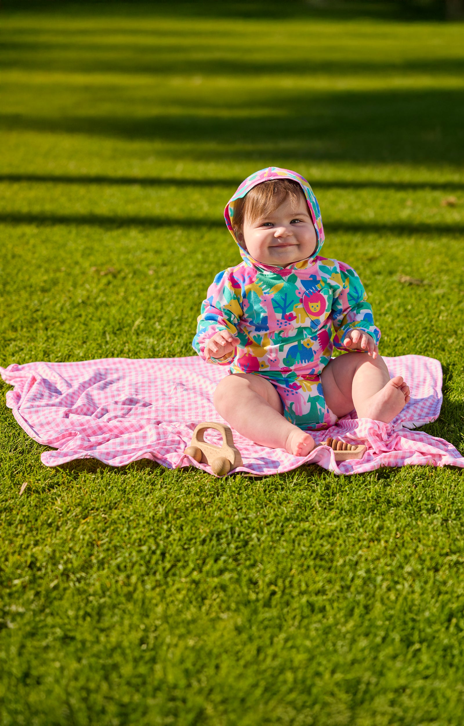 My First Sun Blanket™ with Hood