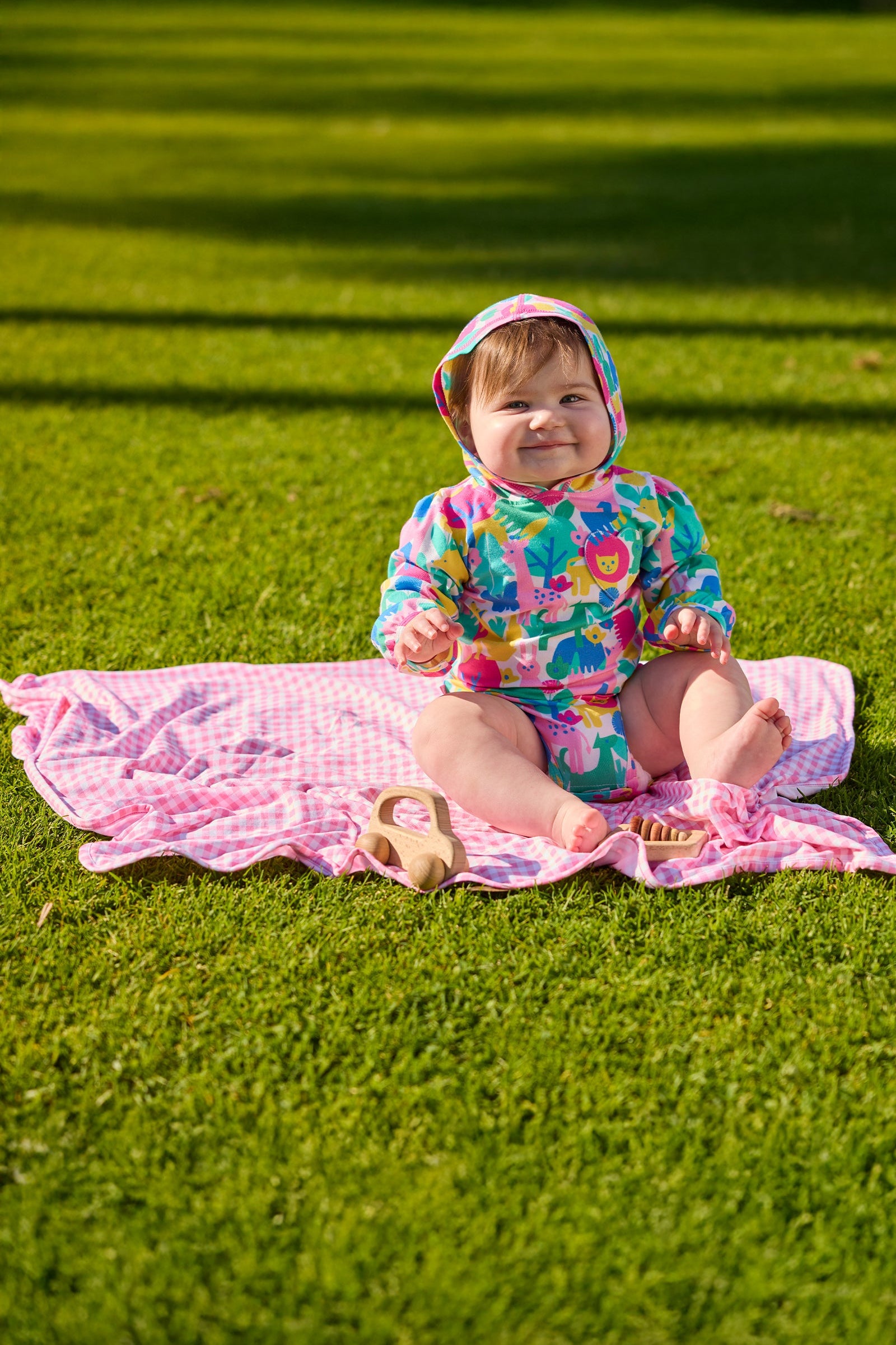 My First Sun Blanket™ with Hood