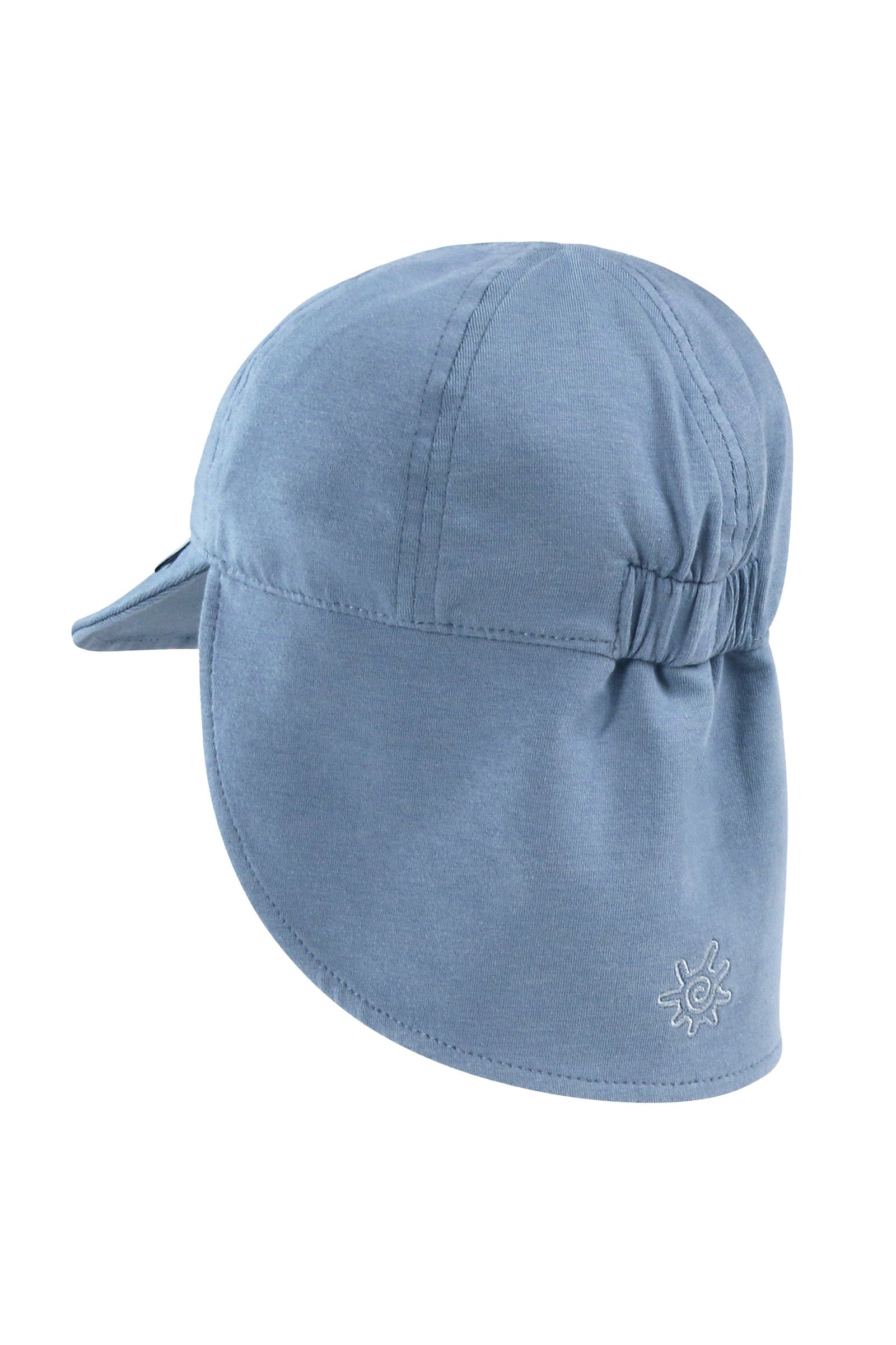 back view of everyday flap hat in mirage|mirage