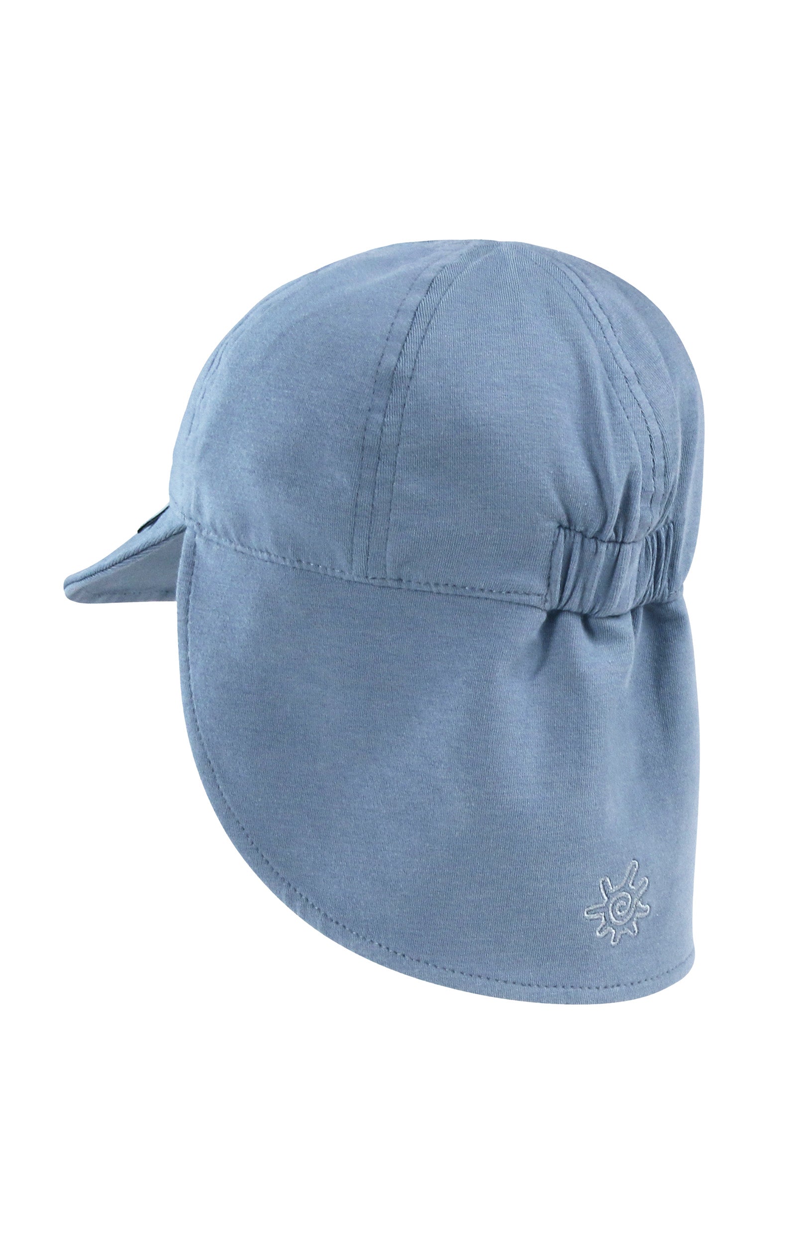 back view of everyday flap hat in mirage|mirage