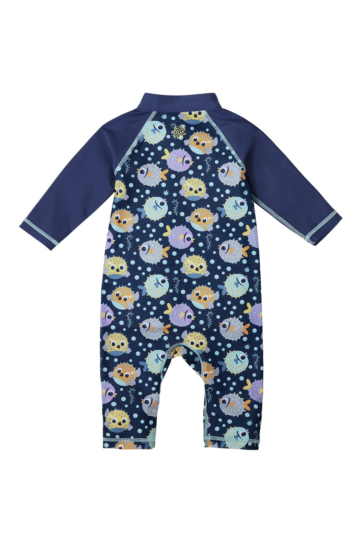 Baby Boy Swim Suit in blue|bubble-fishies
