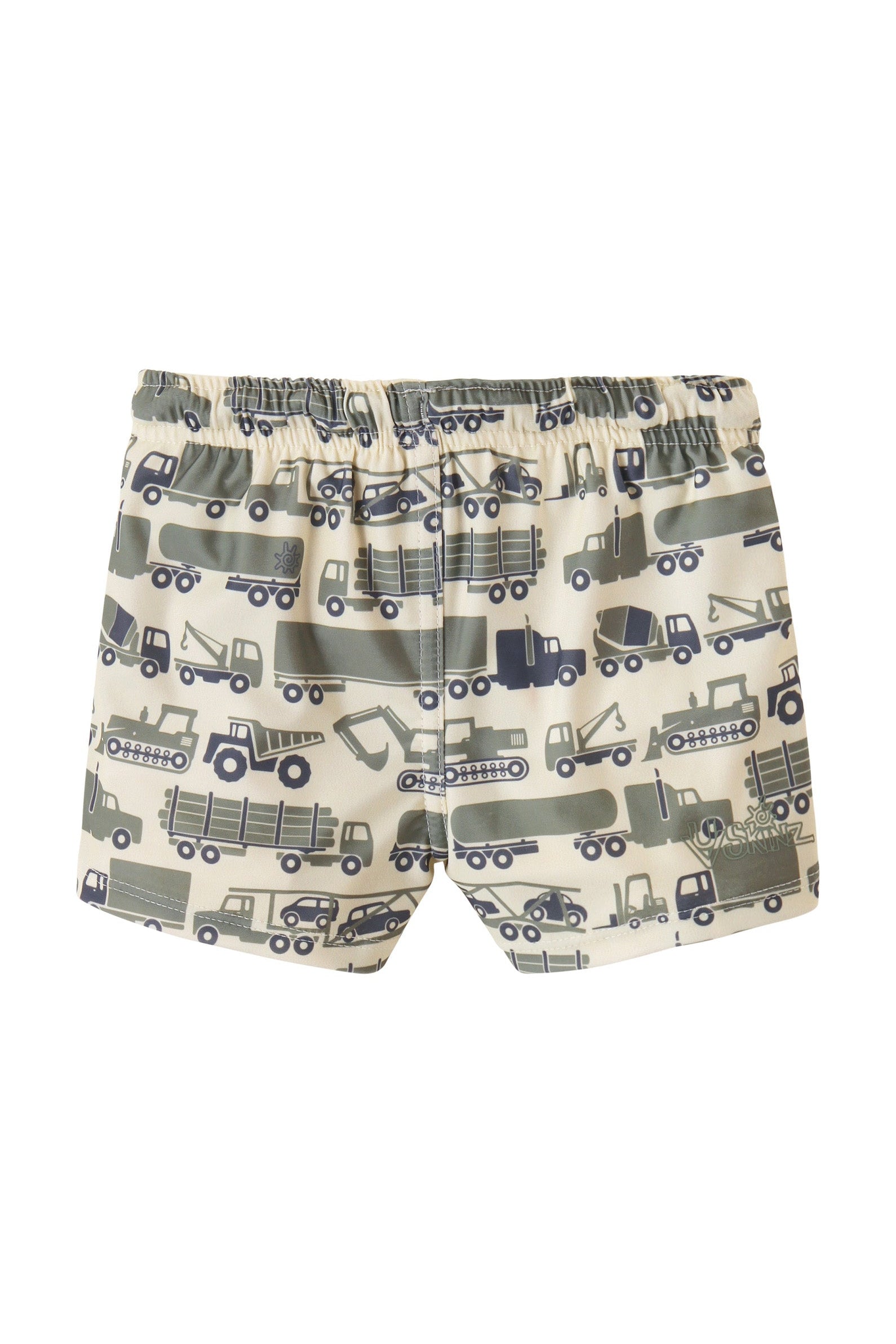 back view of baby boys swim shorties in rumble roads|rumble-road