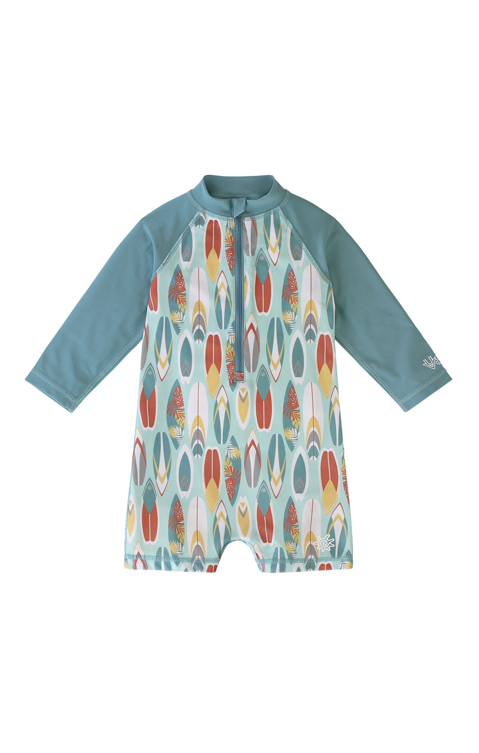baby boy's long sleeve swimsuit in surfs up|surfs-up