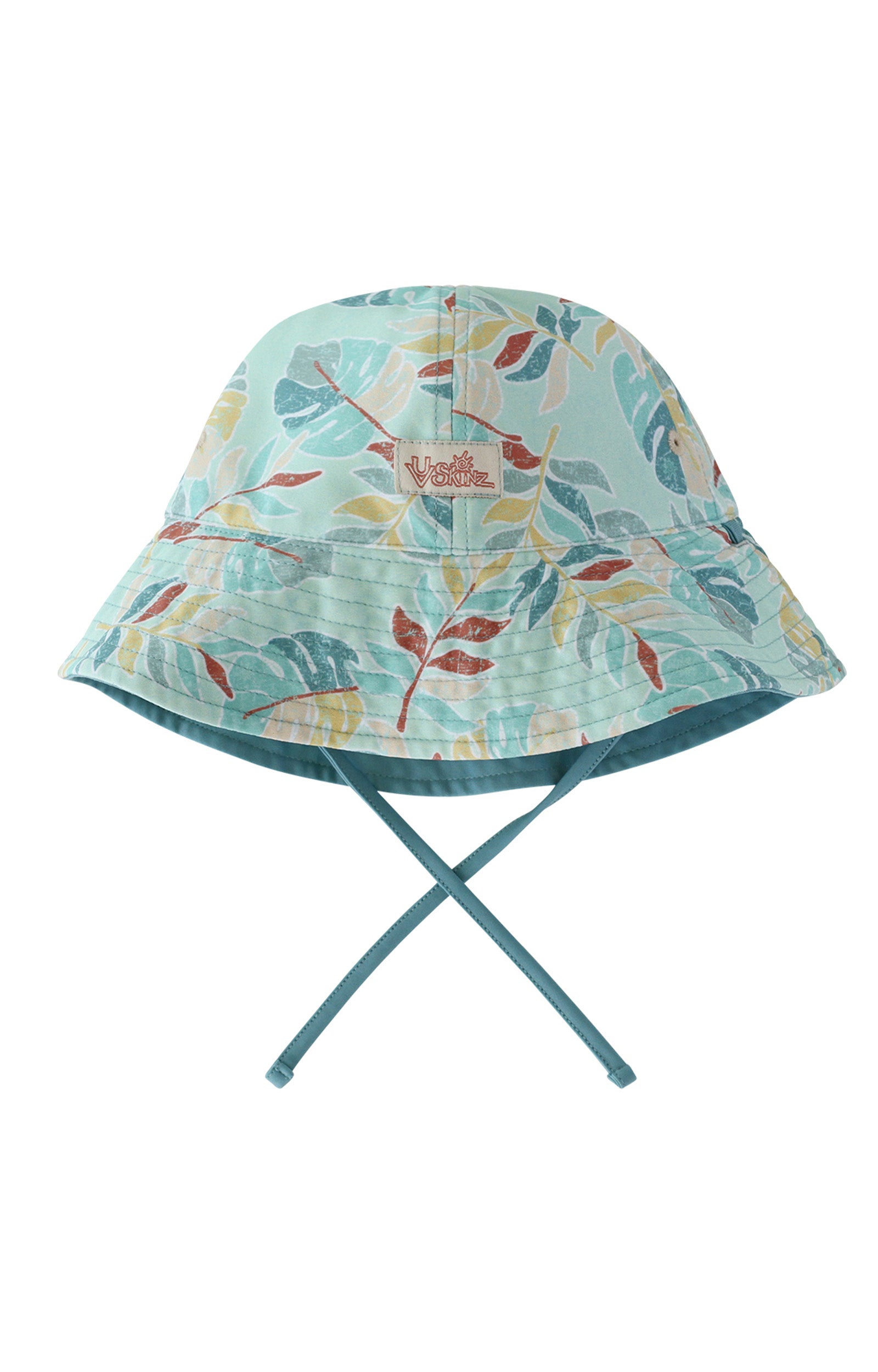 baby boy's sun hat in tropical cascade|tropical-cascade