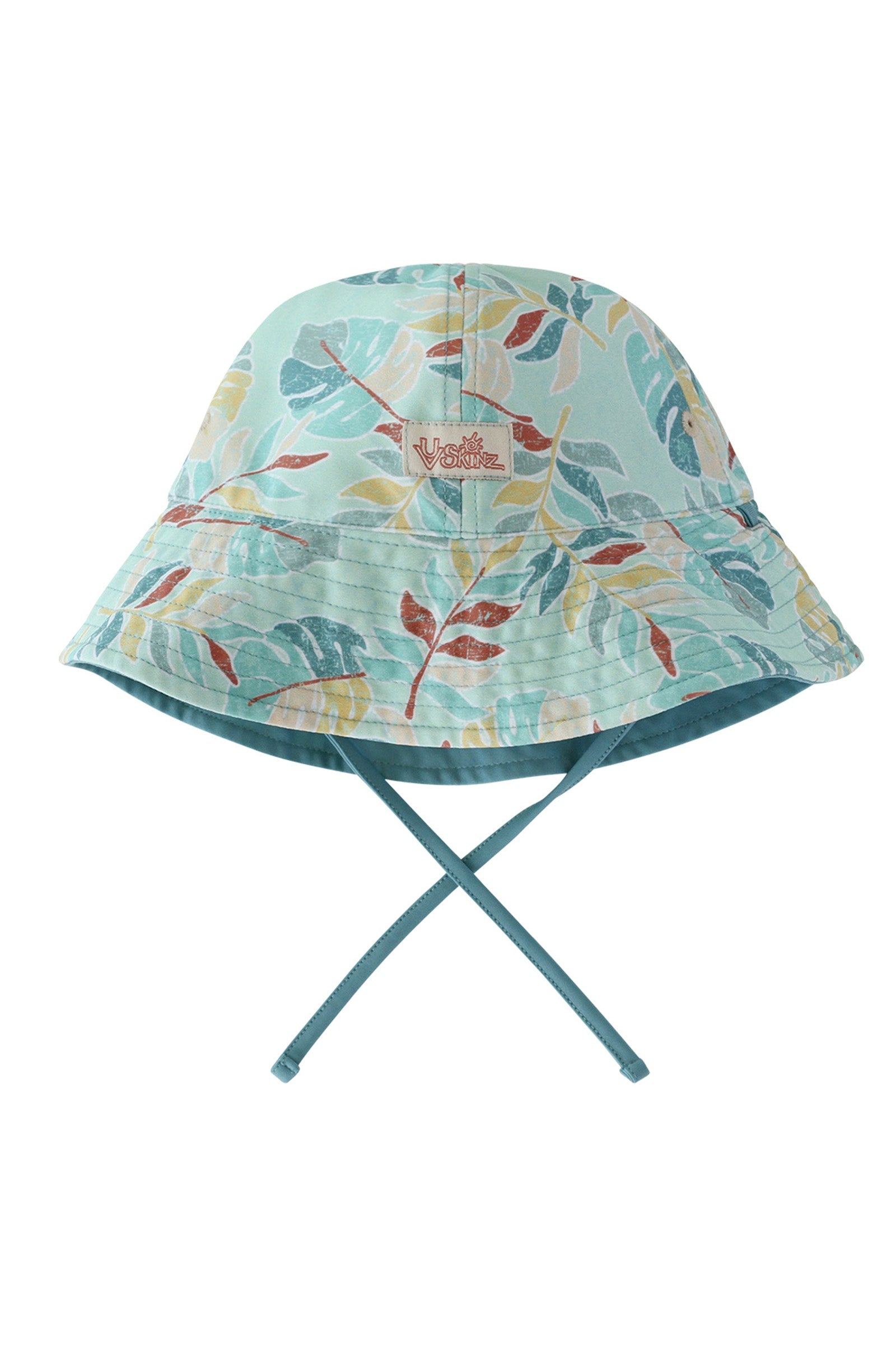 baby boy's sun hat in tropical cascade|tropical-cascade