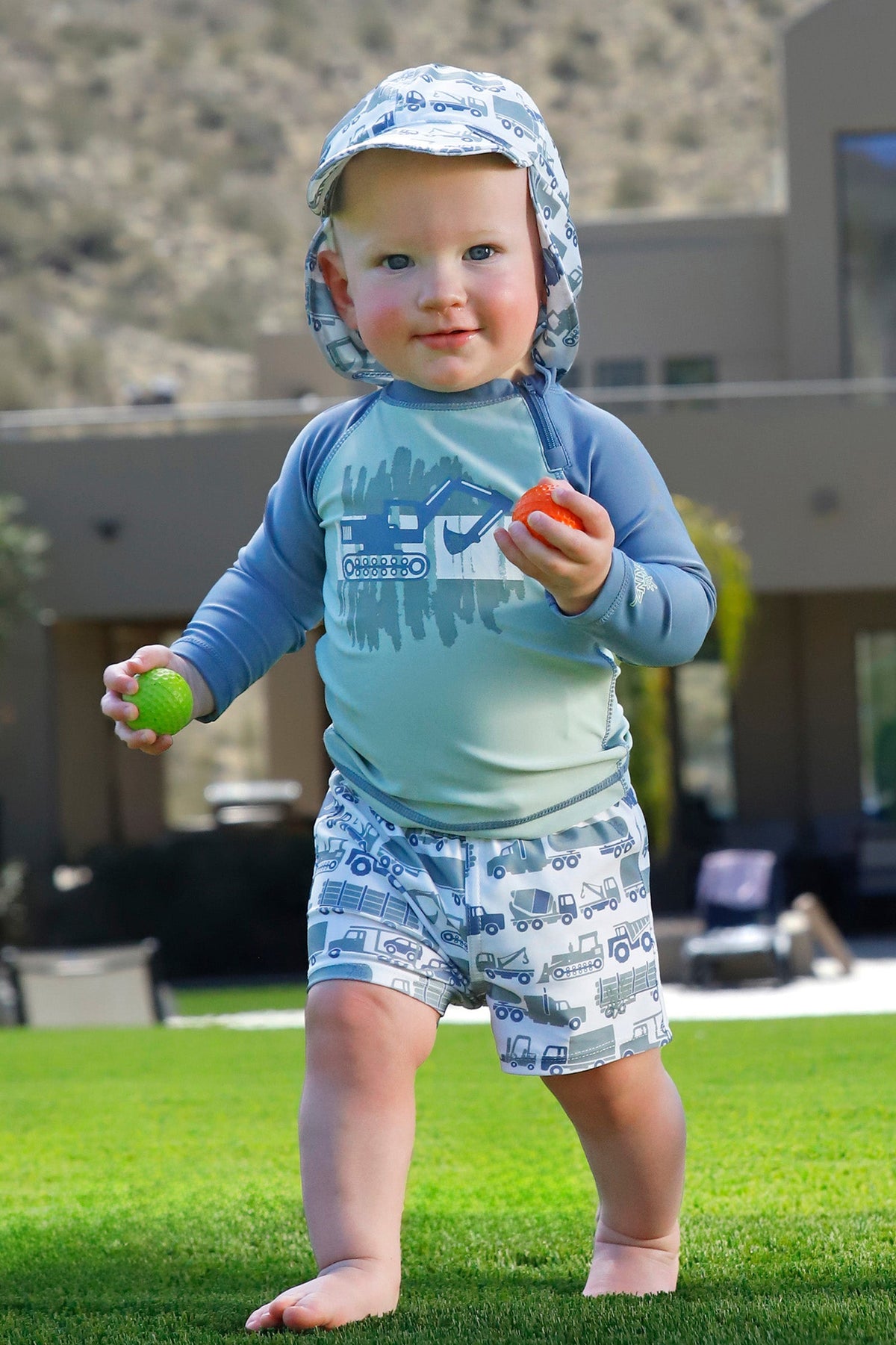 baby in swim flap hat|rumble-roads