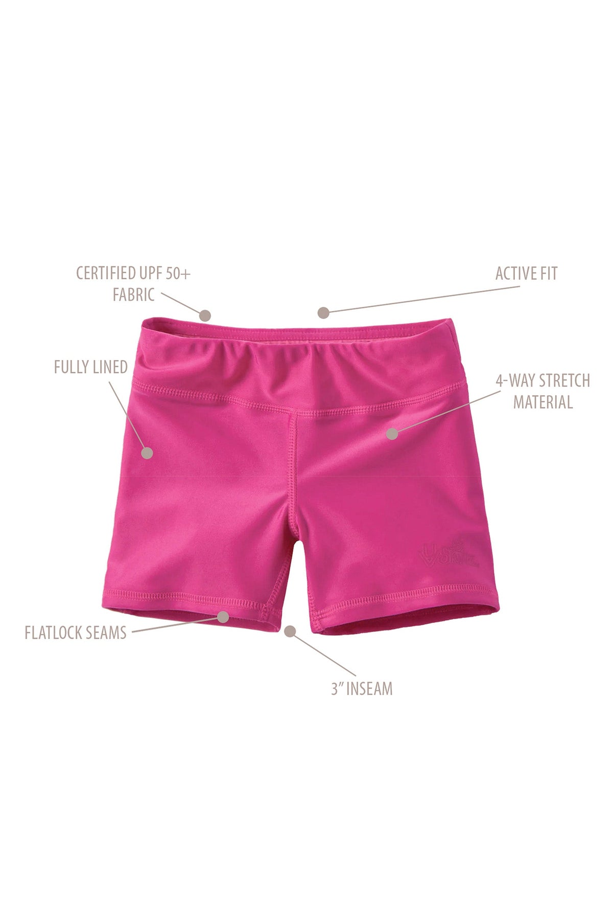 Girl's Active Swim Shorts