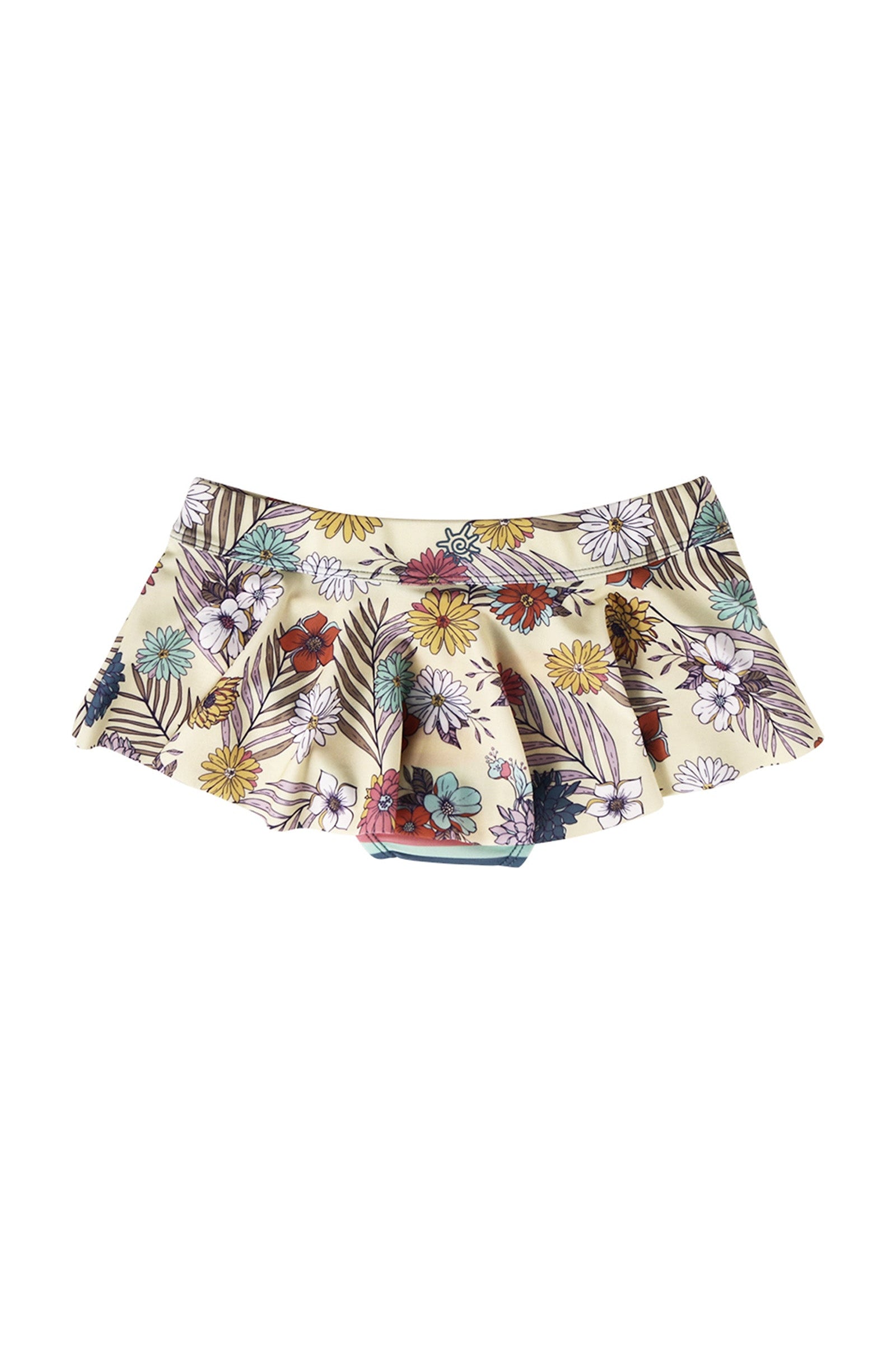 girls 2pc sunny swim set skirt|summer-garden