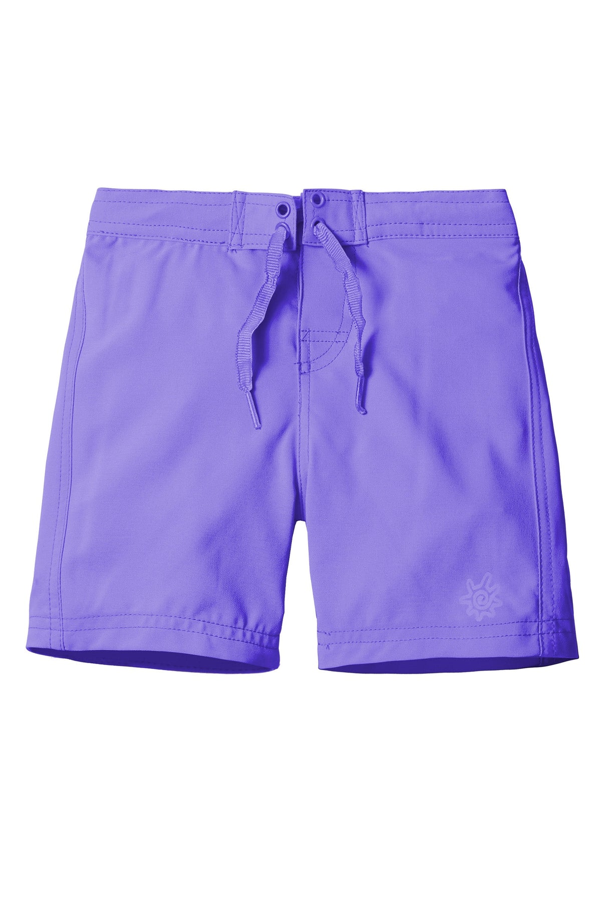 Girl's board shorts in puple|purple