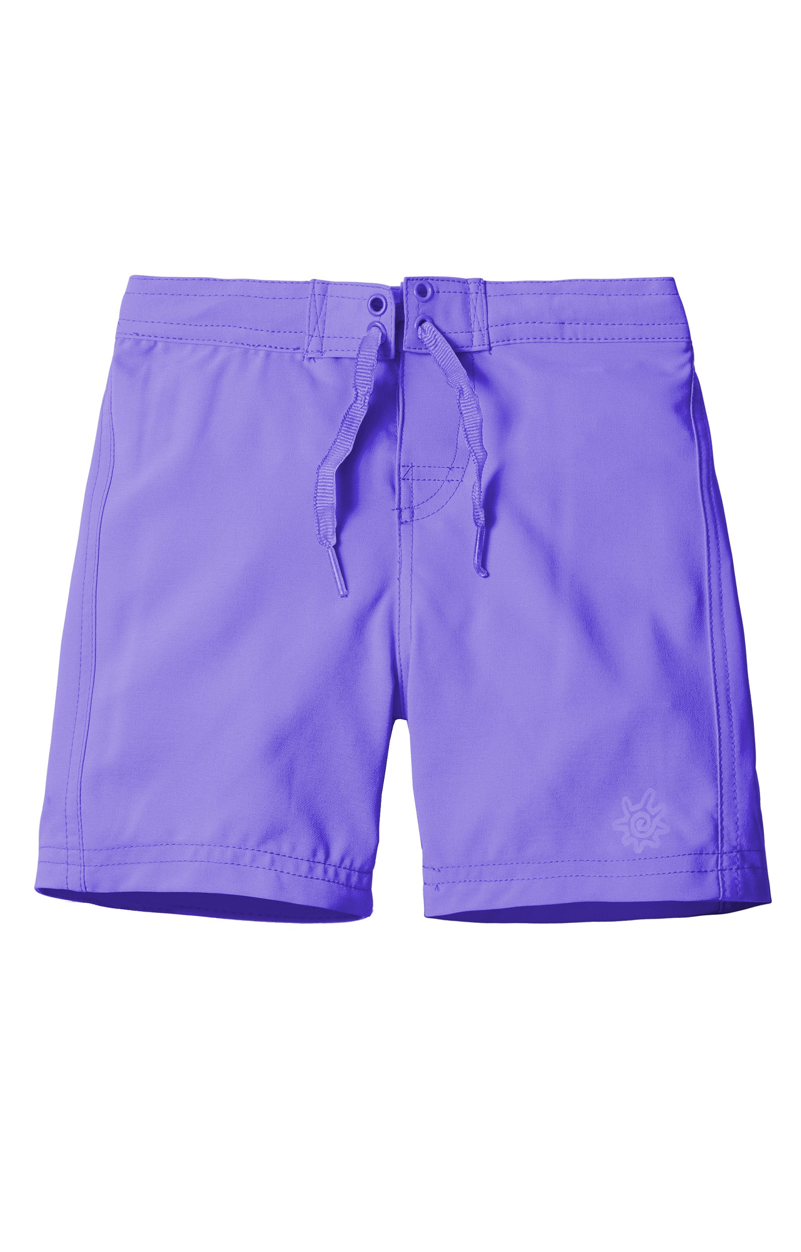 Girl's board shorts in puple|purple