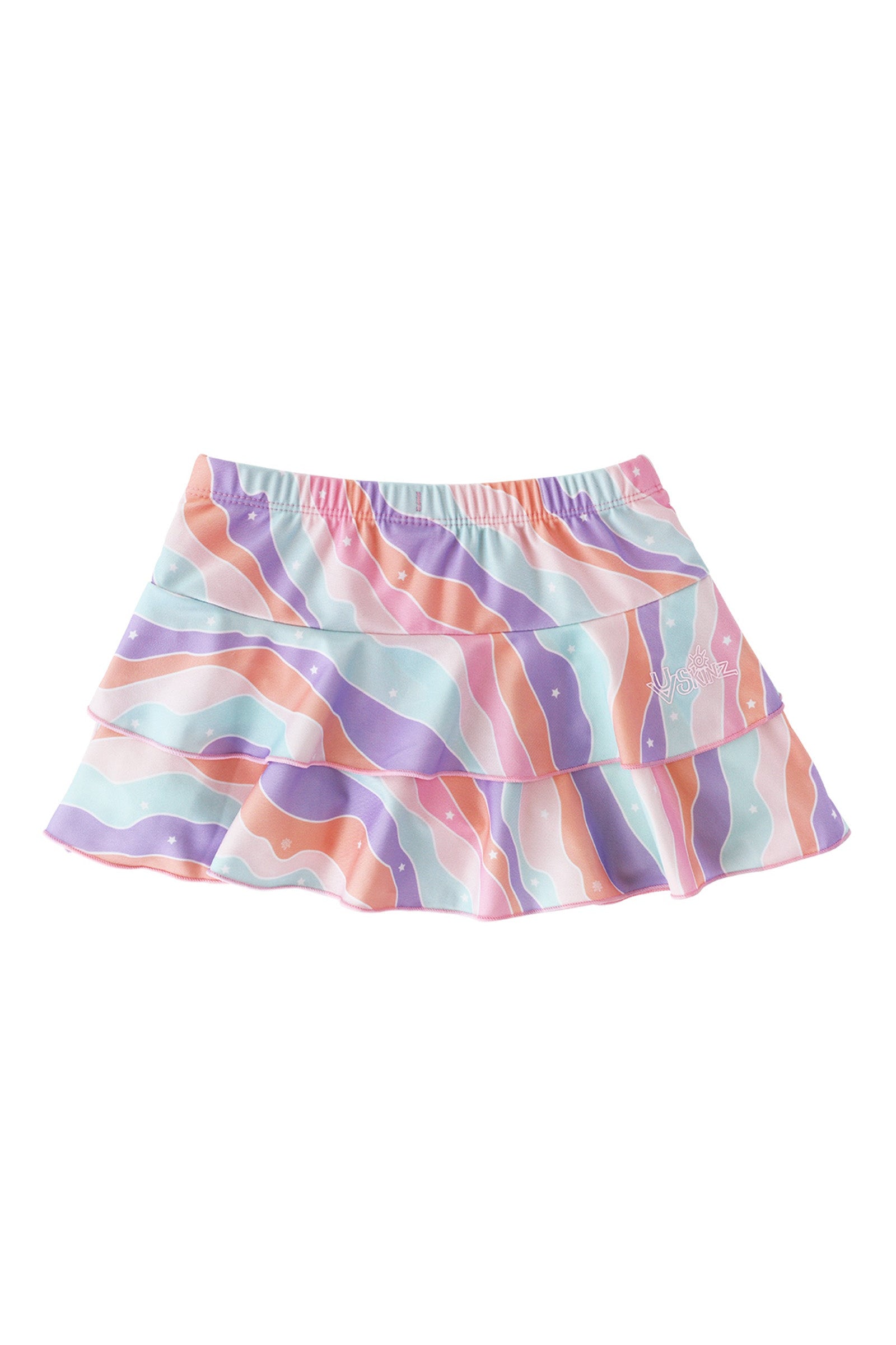 back of the girls swim skirt in rollin along|rollin-along