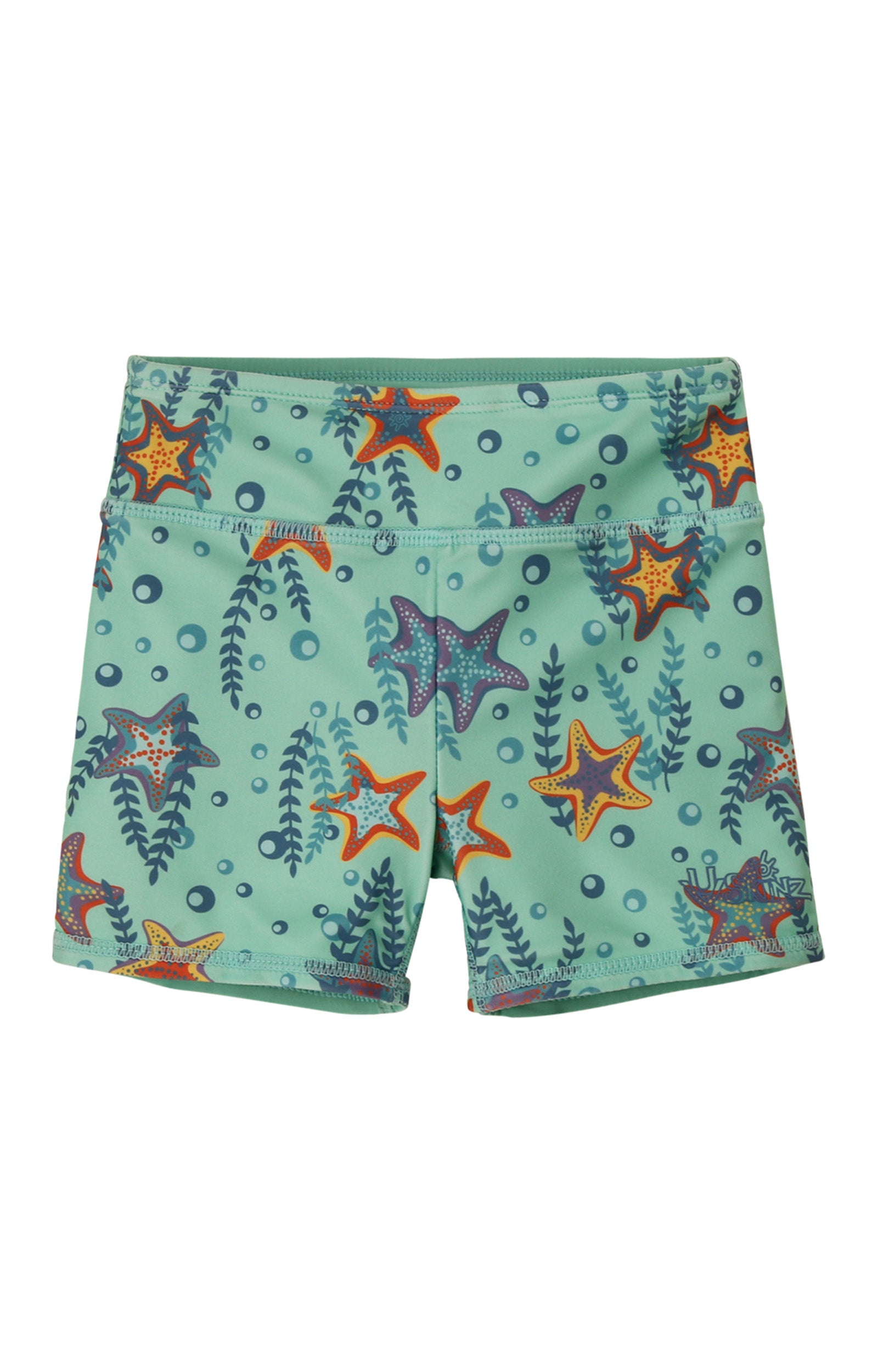 girl's reversible active swim shorts|dancing-starfish-seaglass