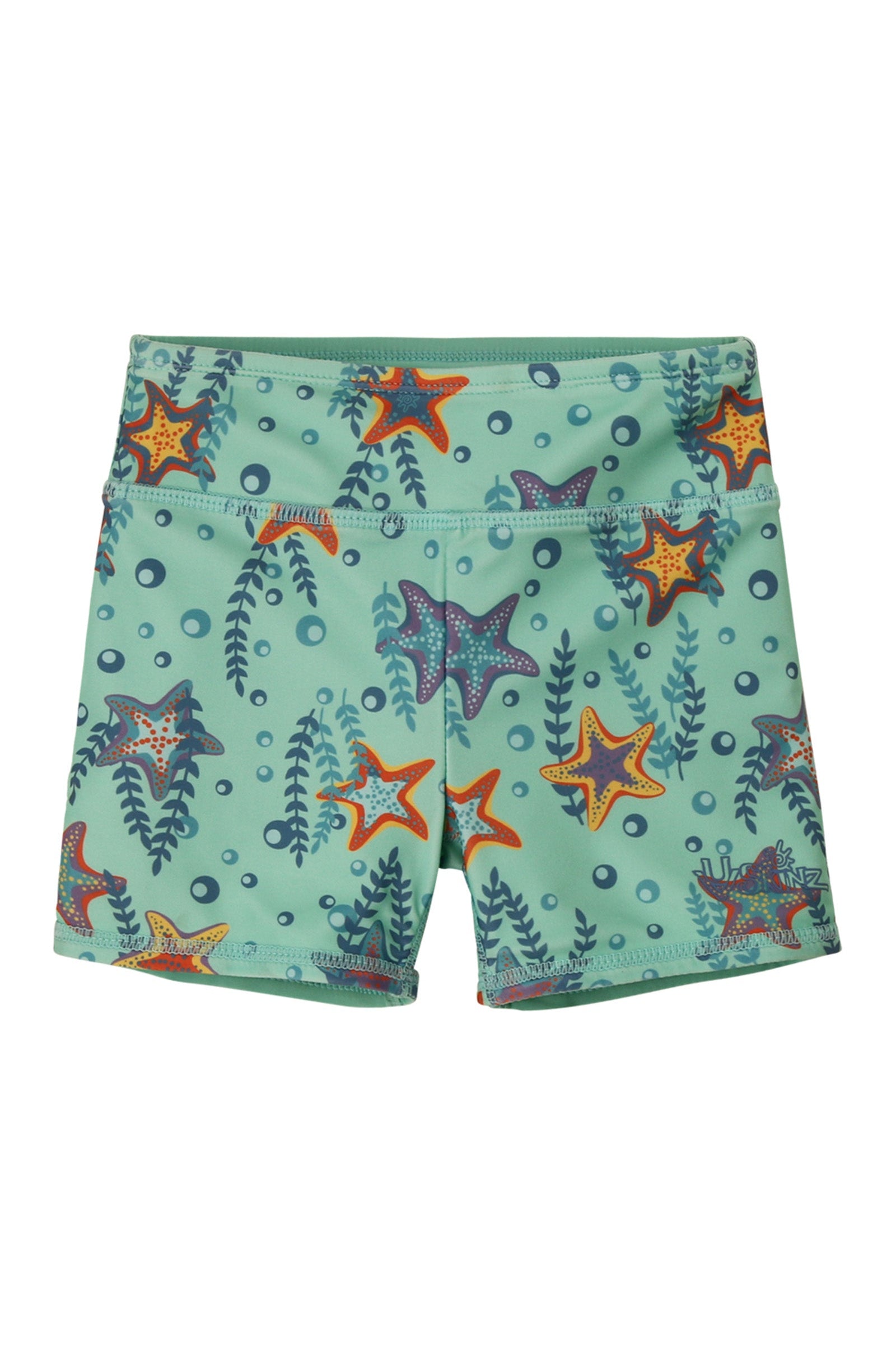 girl's reversible active swim shorts|dancing-starfish-seaglass
