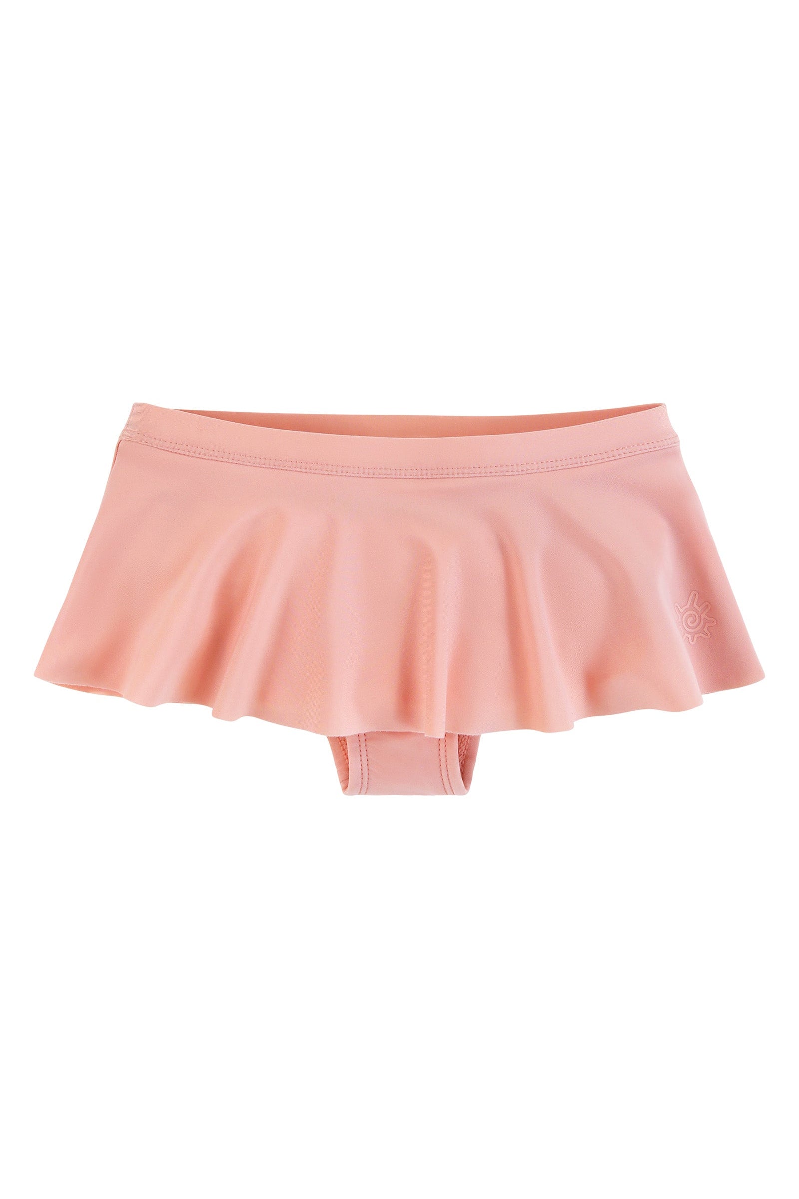 girls flounce skirt in dusty pink|dusty-pink