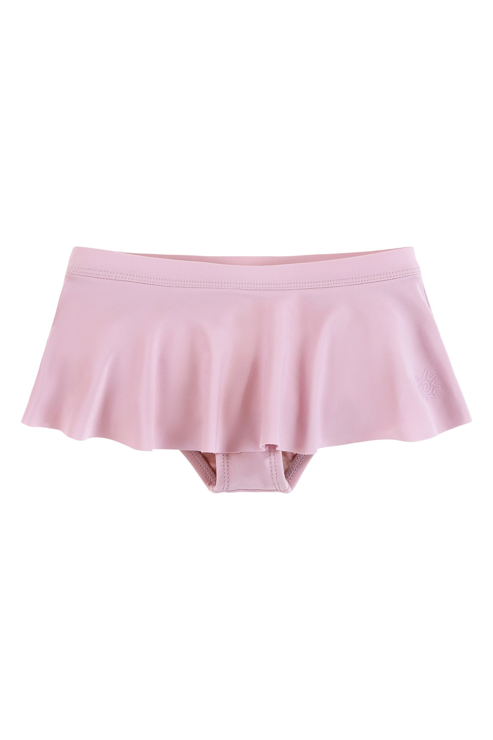 back view of girls flounce skirt in lotus|lotus