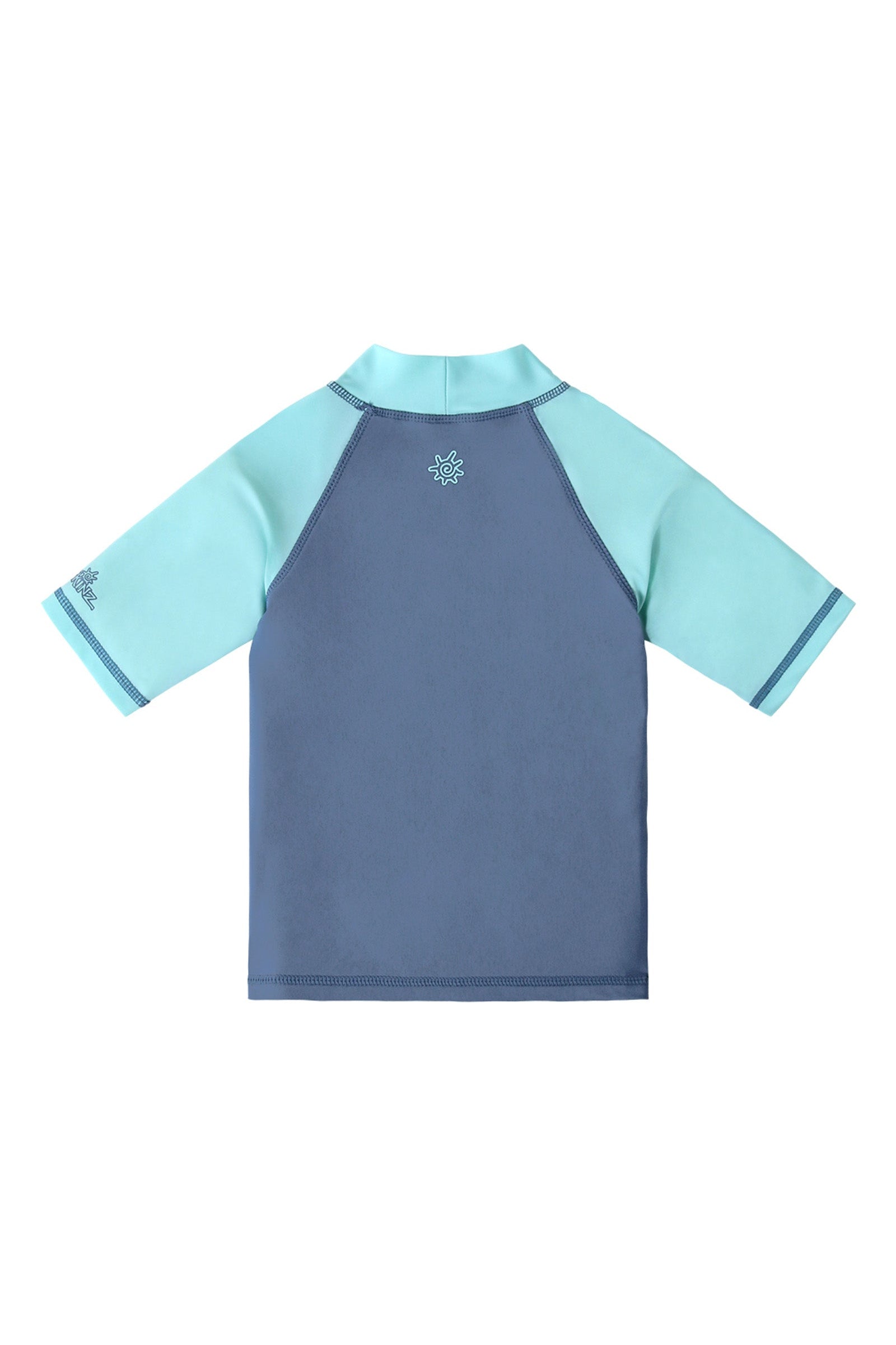 back of kids short sleeve sun & swim shirt|beach-dreamer