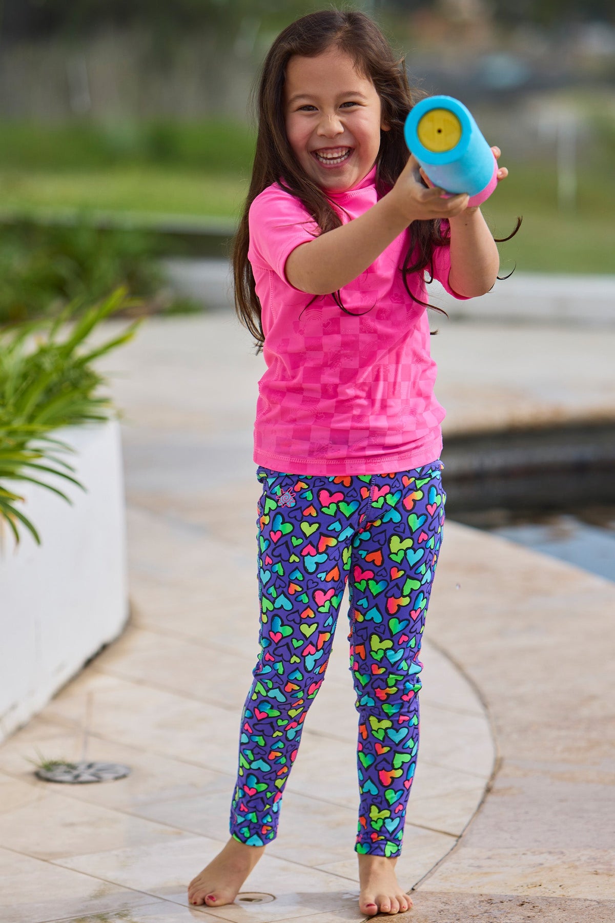 Girl's Active Sport Swim Leggingz