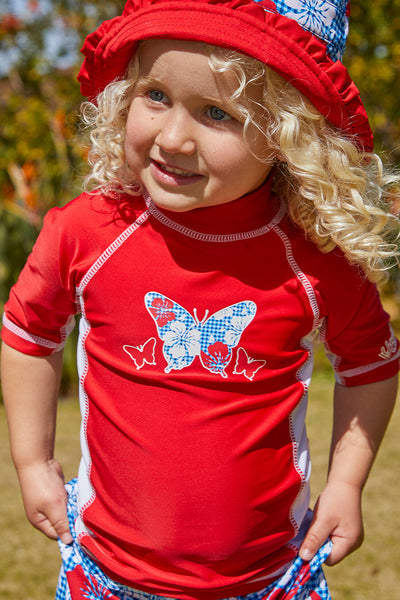 Kid's Short Sleeve Sun & Swim Shirt