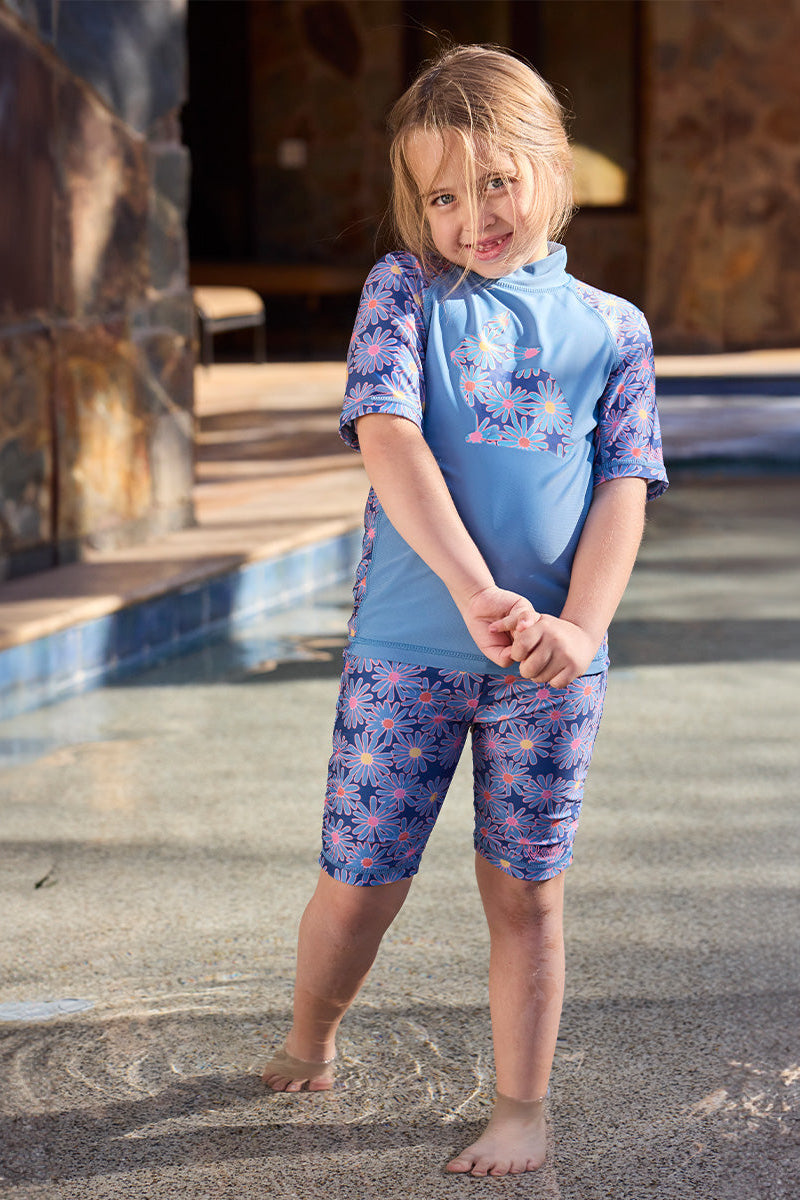 girl in pool in swim play jammerz|moonlight-daisies