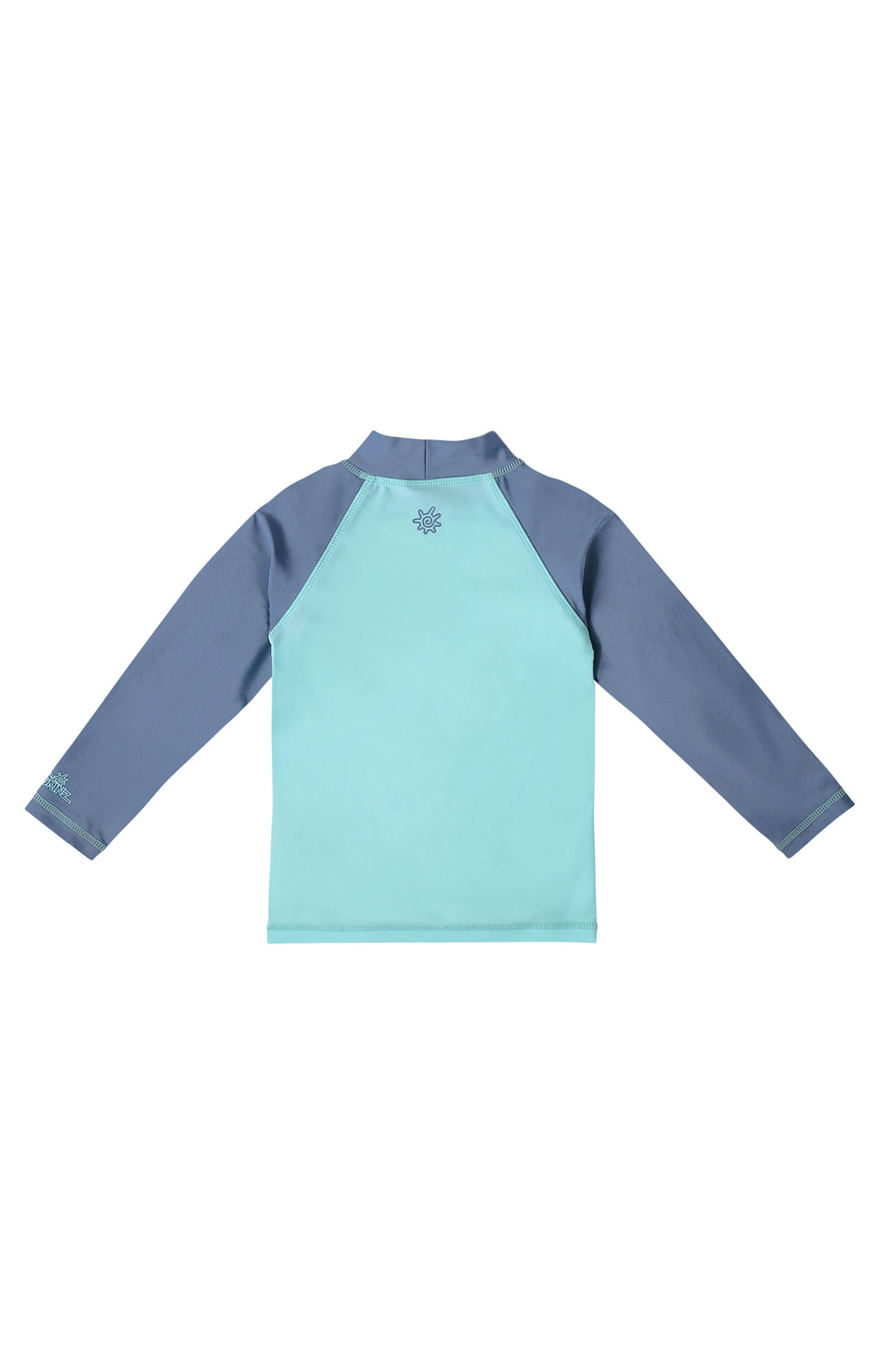 back of kids long sleeve sun & swim shirt|fun-seeker