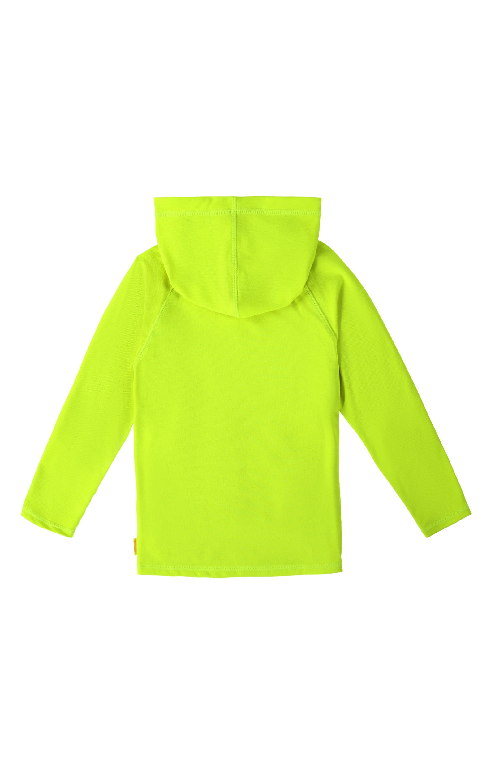 kids neon upf pullover hoodie|neon-yellow