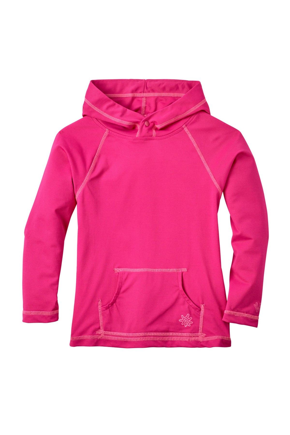 girls pullover hoodie in hot pink|hot-pink