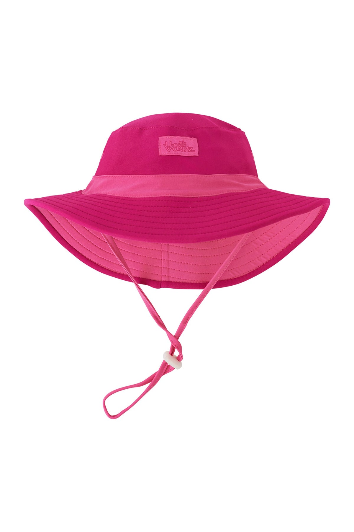 UV Skinz's girl's swim hat in hot pink bubblegum|hot-pink-bubblegum