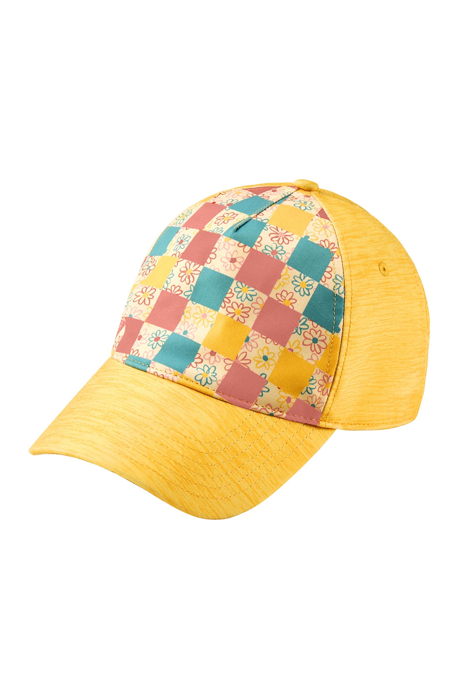 UV Skinz Girl Sun Hat|marigold-checkered-daisies