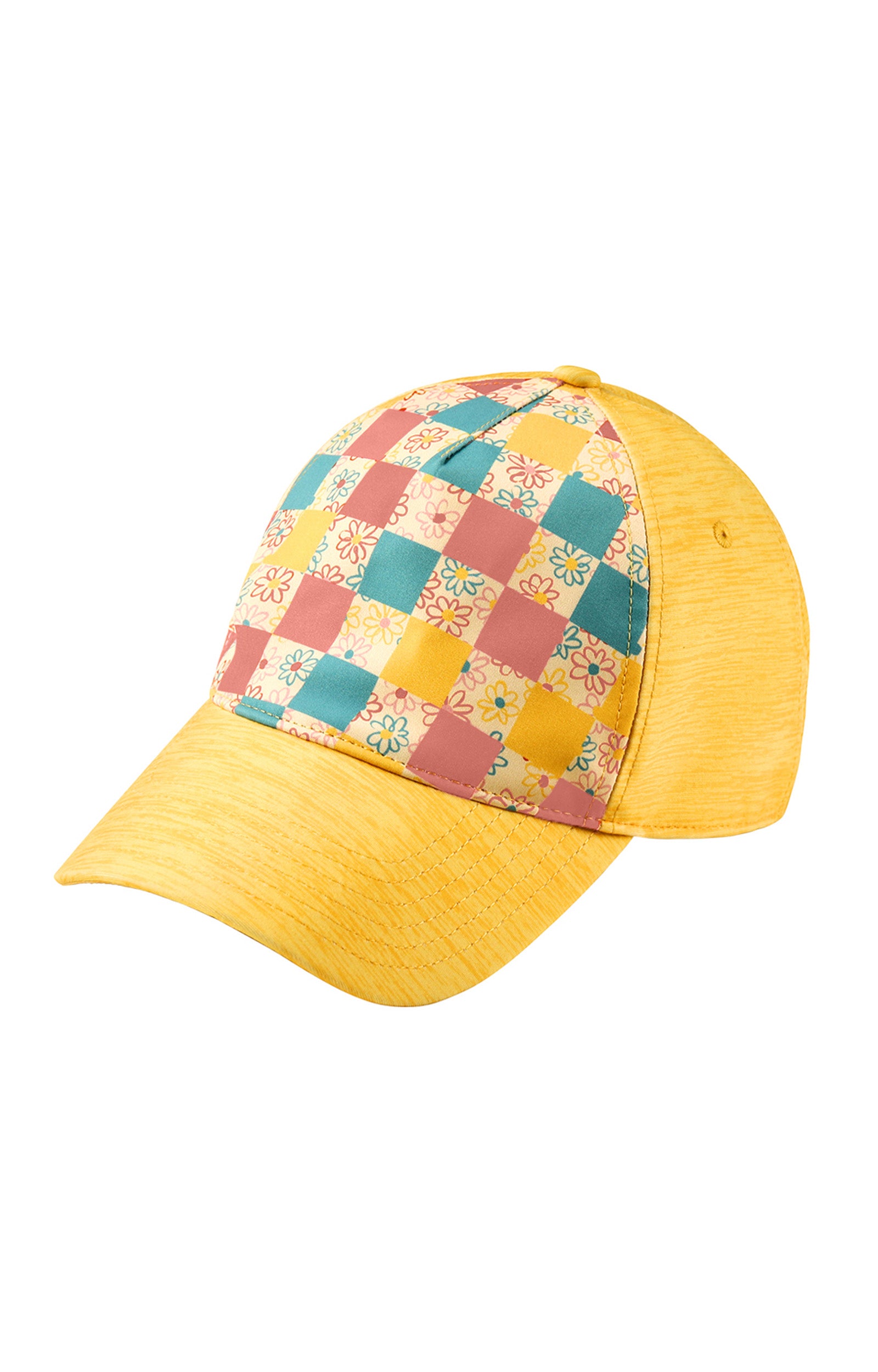 UV Skinz Girl Sun Hat|marigold-checkered-daisies