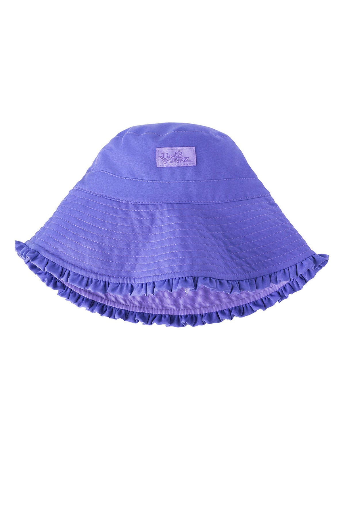 reversed view of the girls bucket hat in purple misty purple|purple-misty-purple