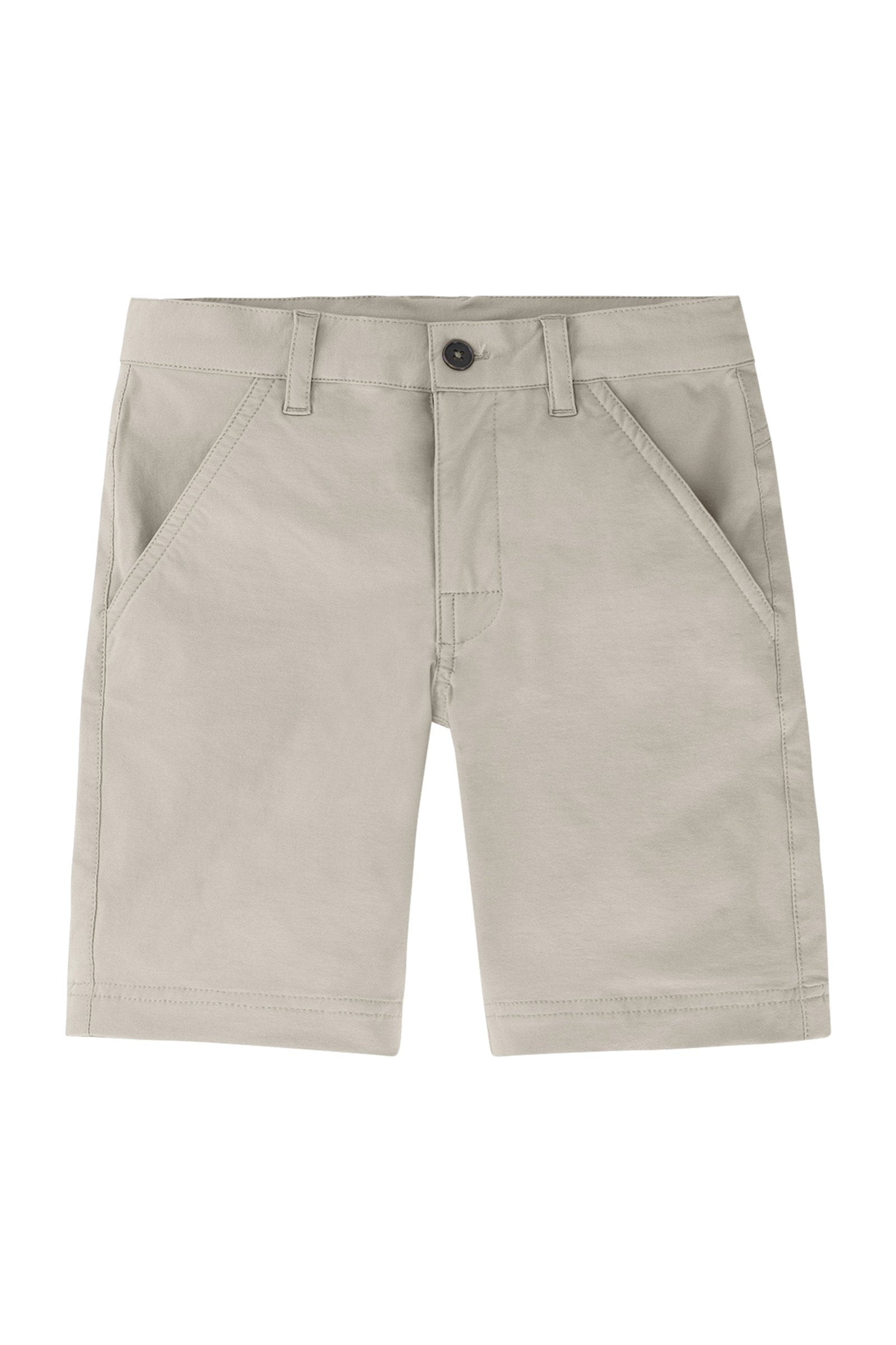 Boy's UPF Fairway Shorts in Stone|stone