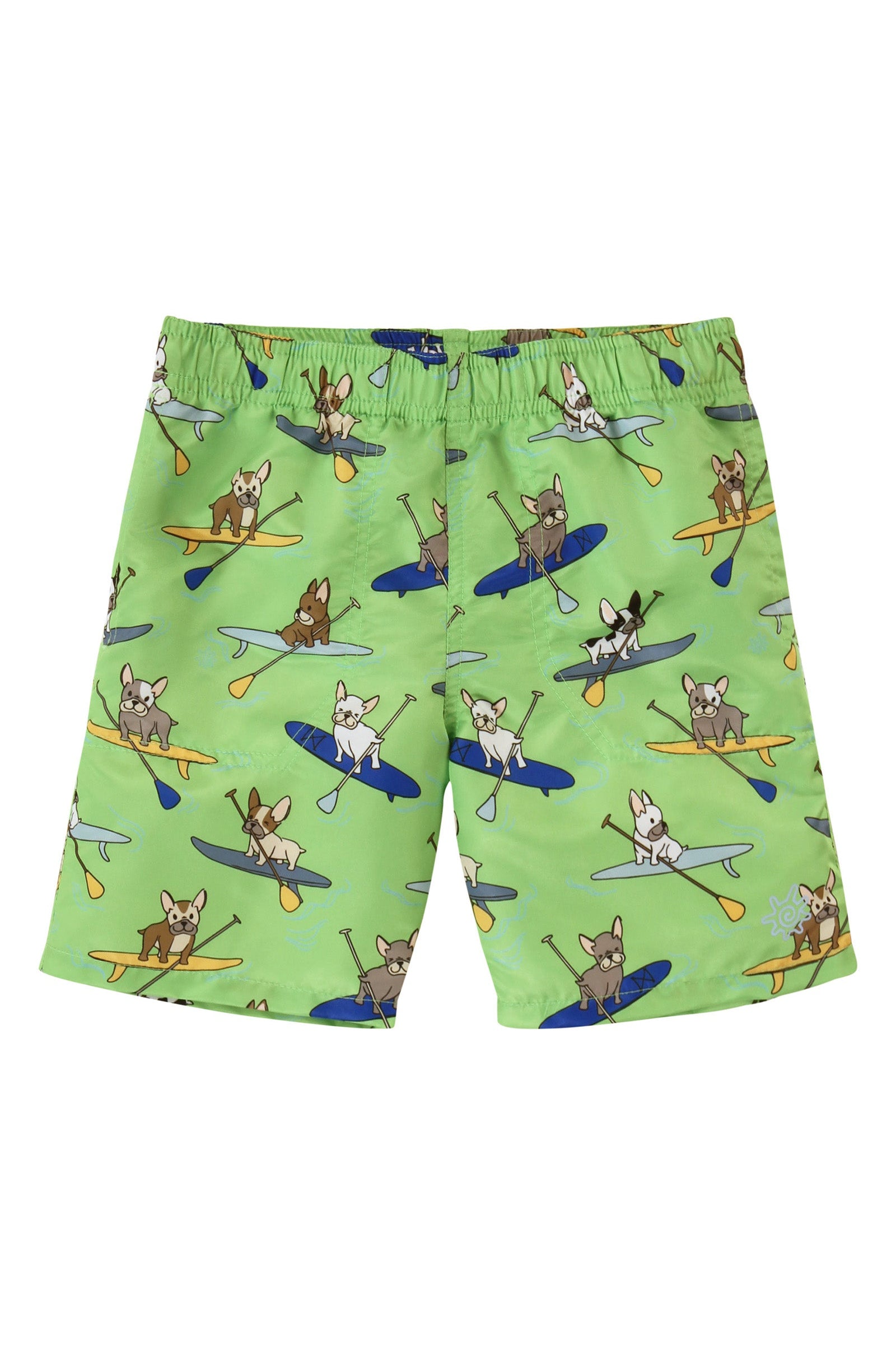 boys magic print beach shorts|magic-pups