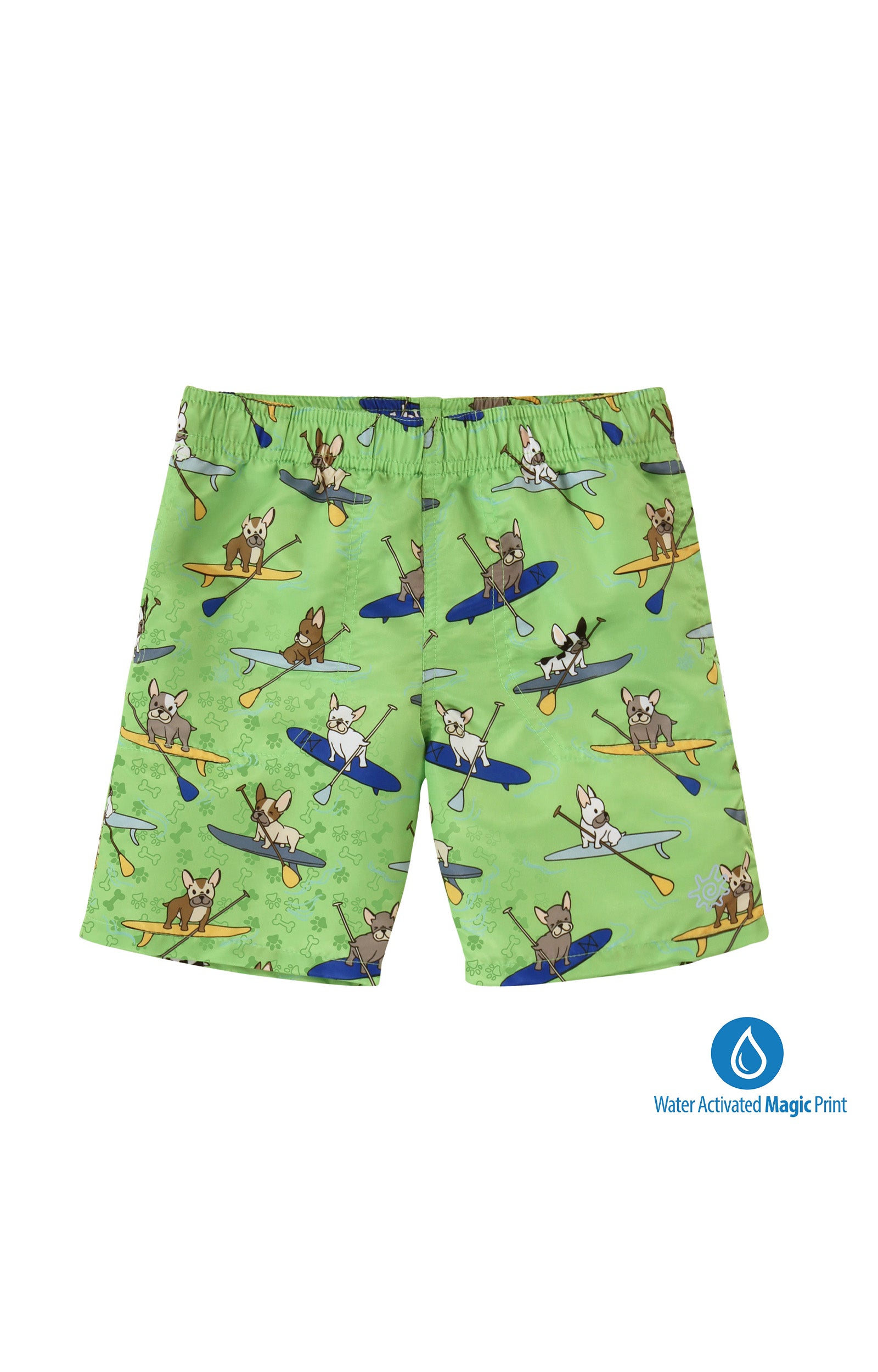 boys magic print beach shorts|magic-pups